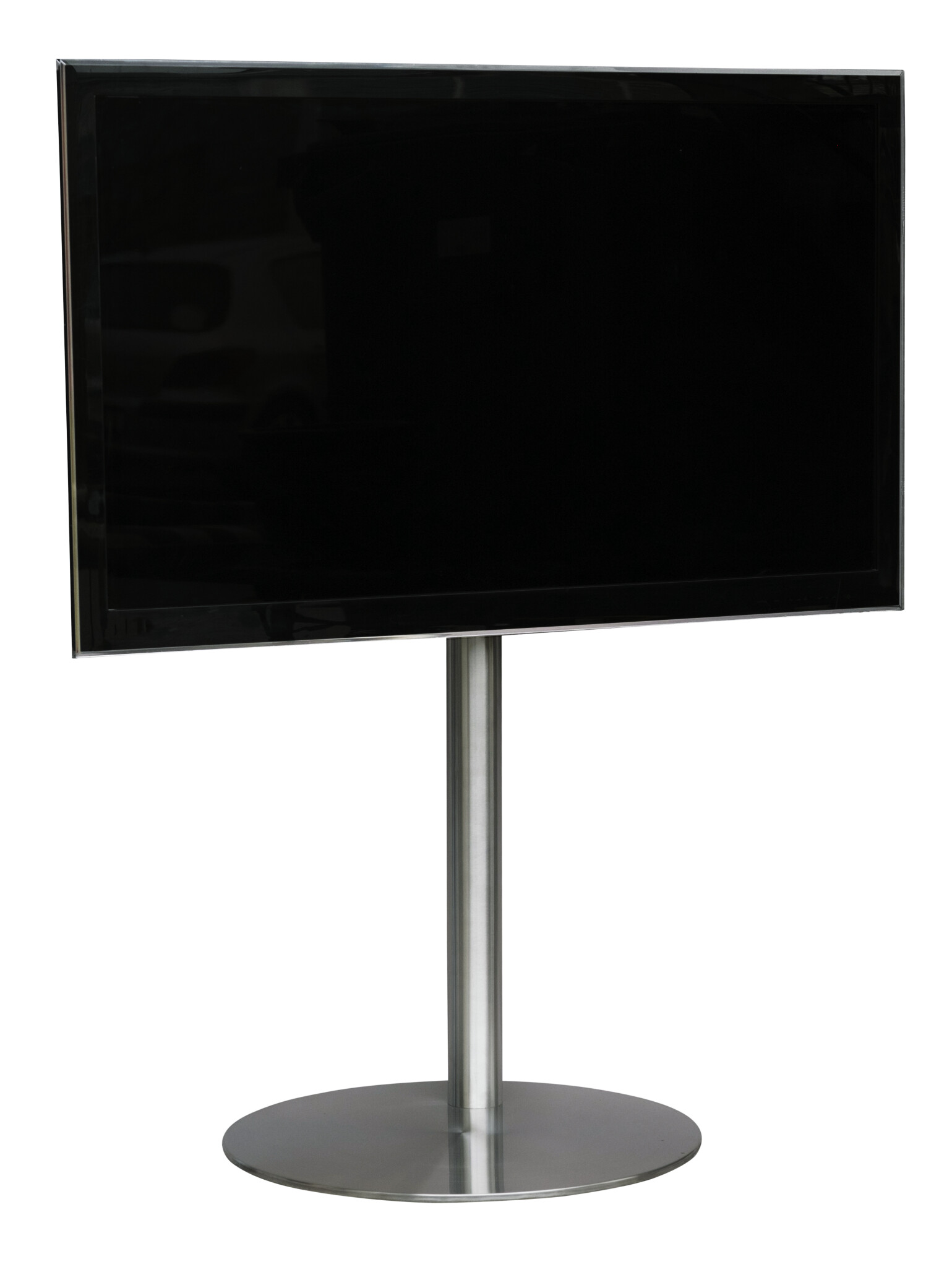 Sinox StandView TV-golvstativ med vridbar topp. 26"-65". Aluminiumfinish