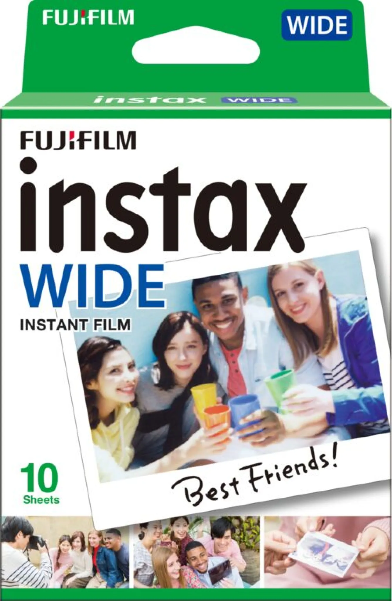 INSTAX vidvinkelfilm. 10 bilder