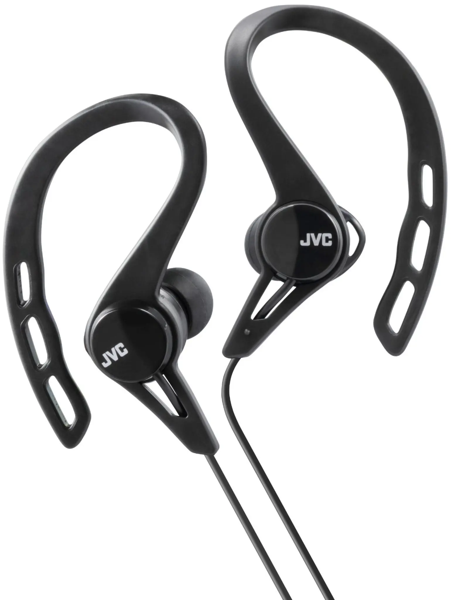 JVC in-ear hörlurar för löpning. Svart