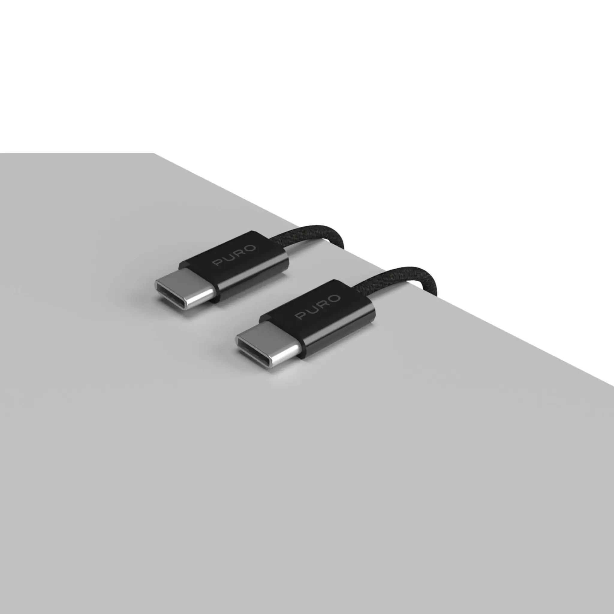 PURO Fabrik 2.0 60W USB-C till USB-C laddnings- och synkkabel 1,5 m