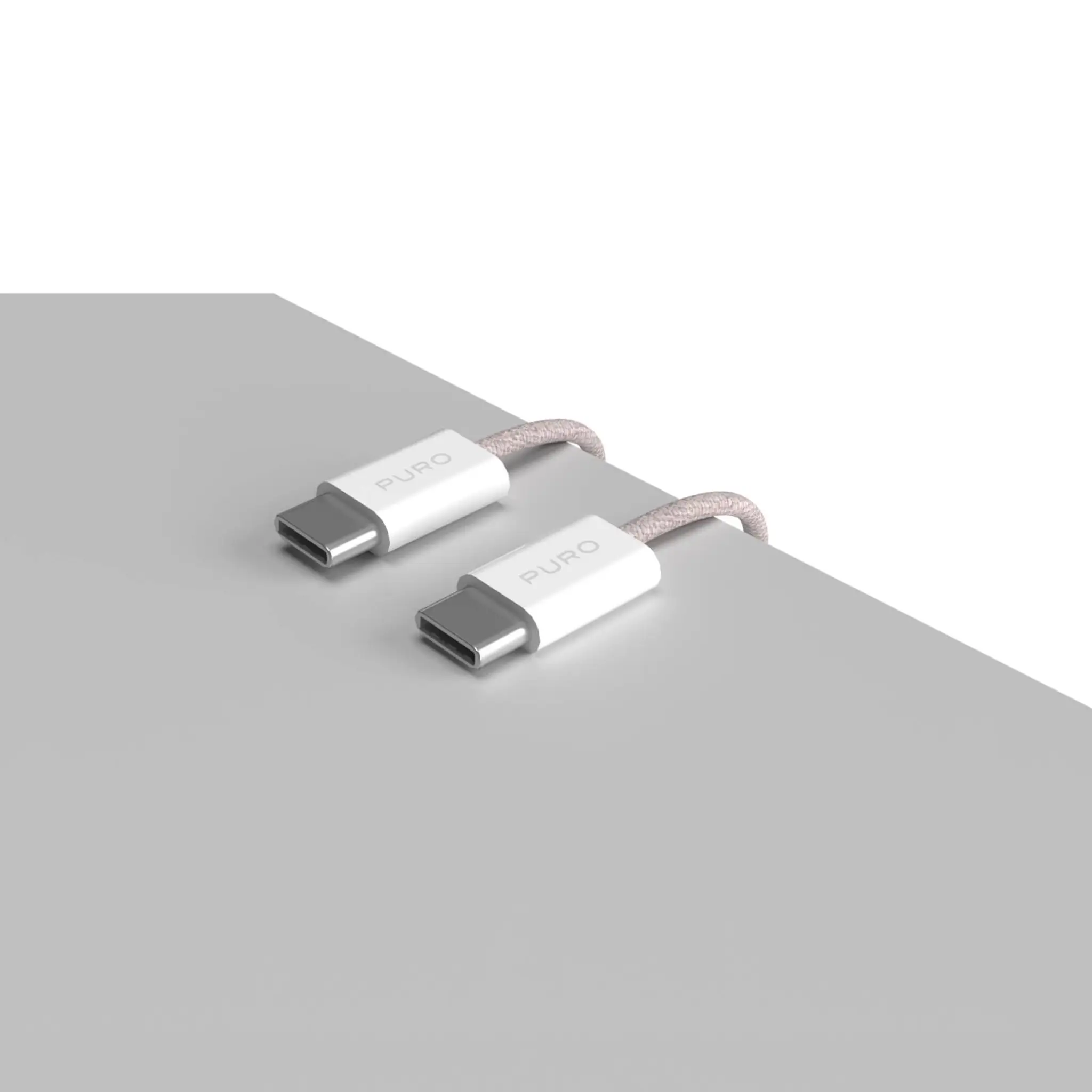 PURO Fabrik 2.0 60W USB-C till USB-C laddnings- och synkkabel 1,5 m