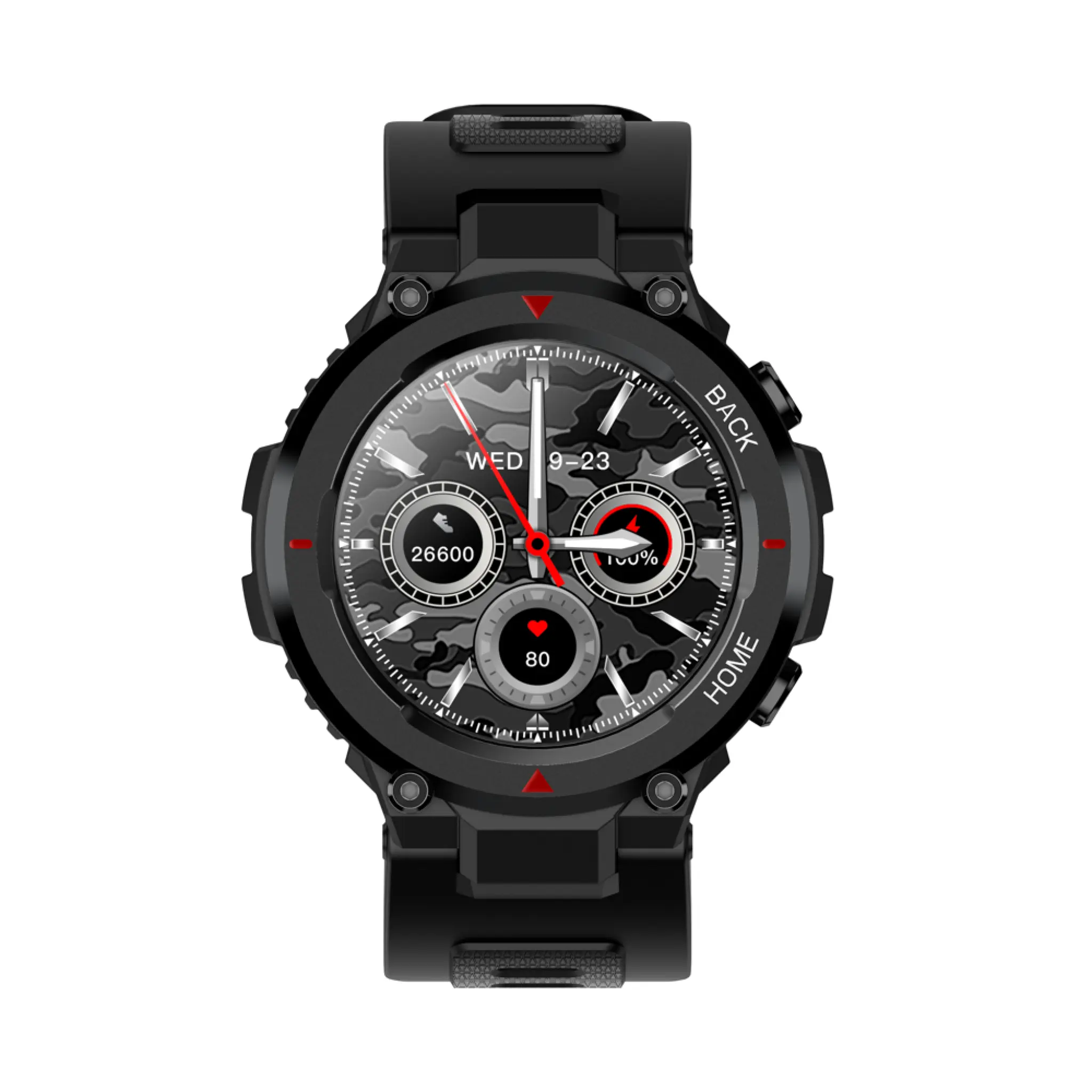 Sinox Lifestyle XTRM smartwatch. Svart
