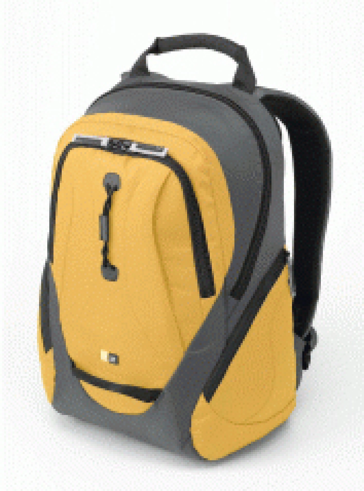 Case Logic PC Backpack. Grey/Yellow