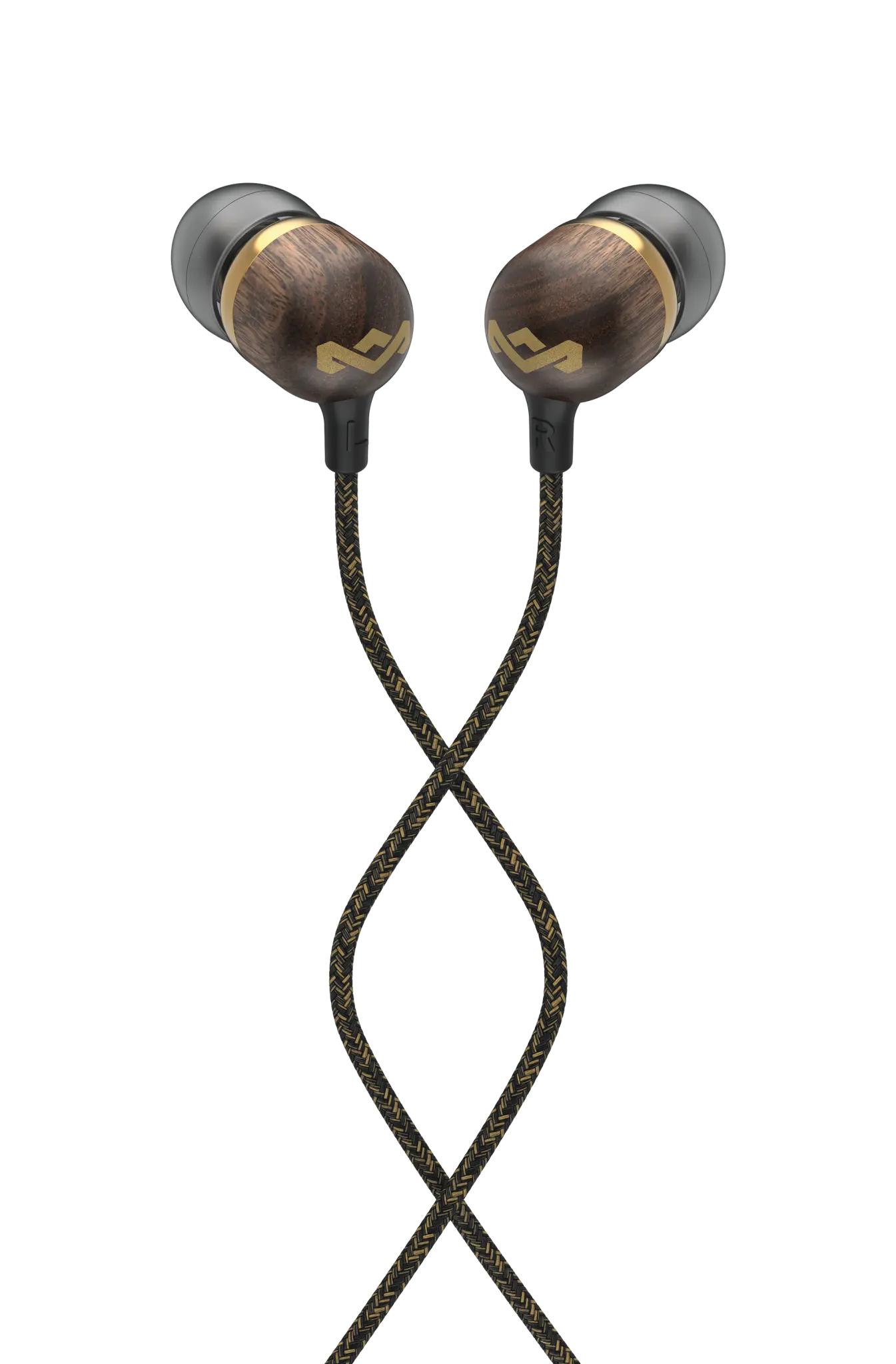 Marley Smile Jamaica in-ear-hörlurar. Mässing