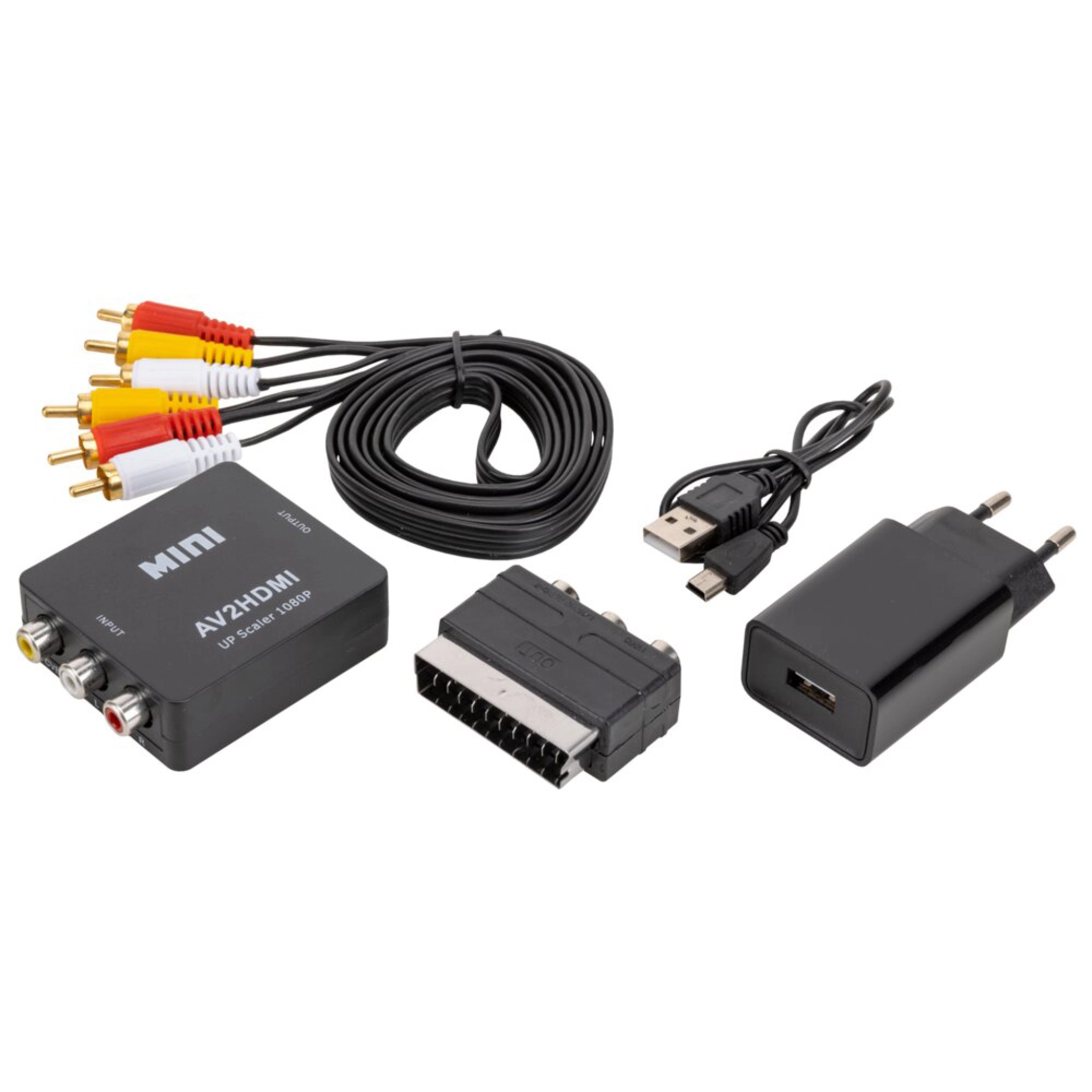 Sinox adapter RCA/Scart till HDMI™