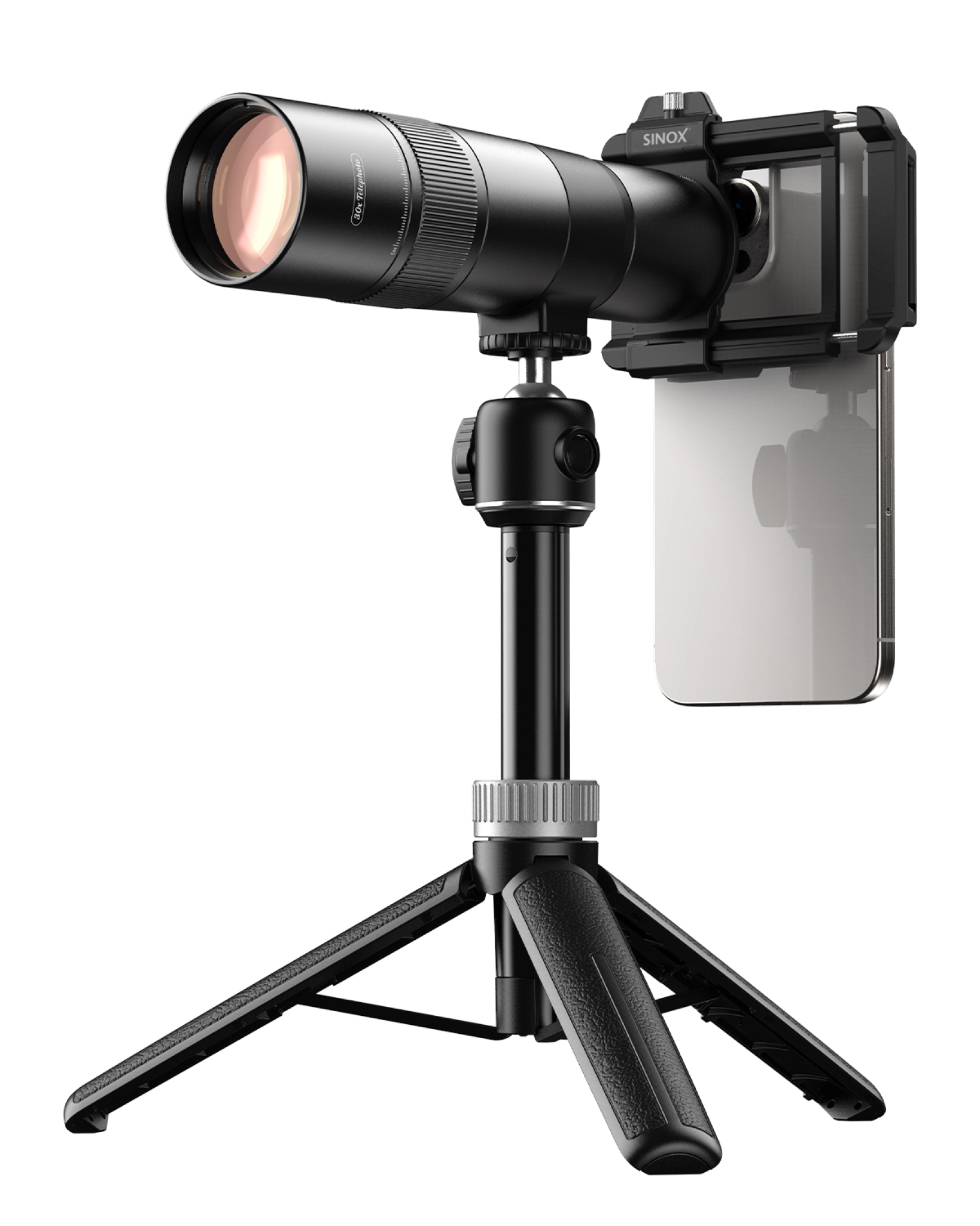 Sinox Lifestyle 30x Teleobjektiv Kit. Svart