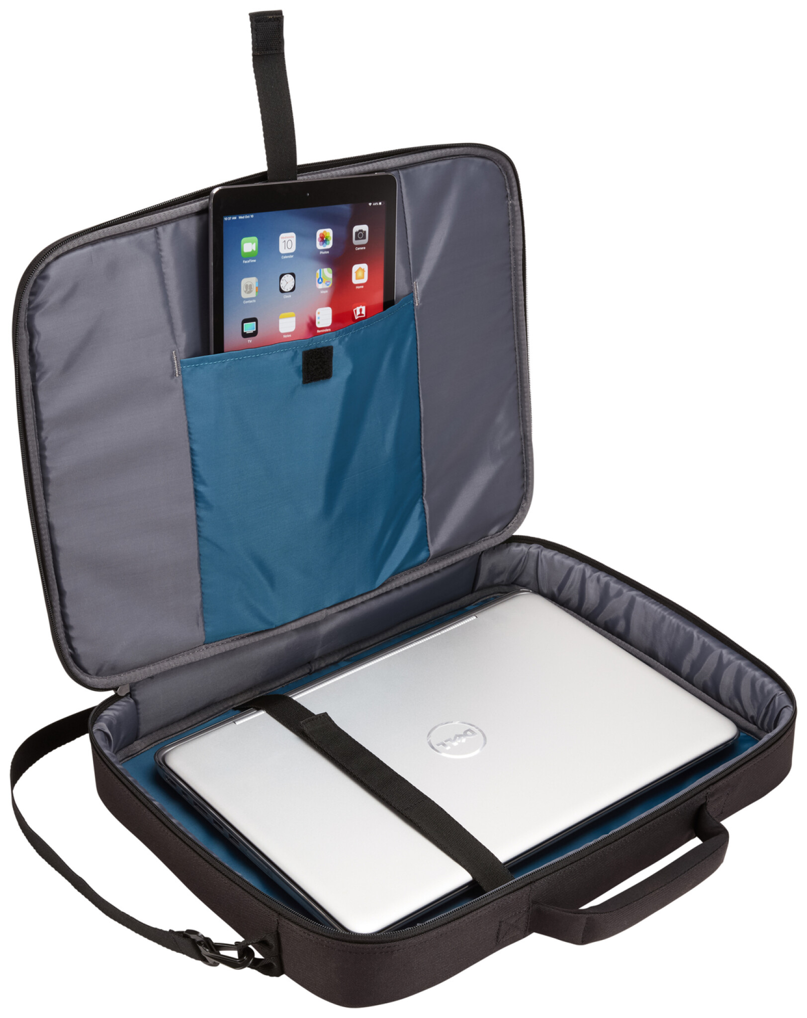 Case Logic Advantage 17,3" Laptop Briefcase. Svart