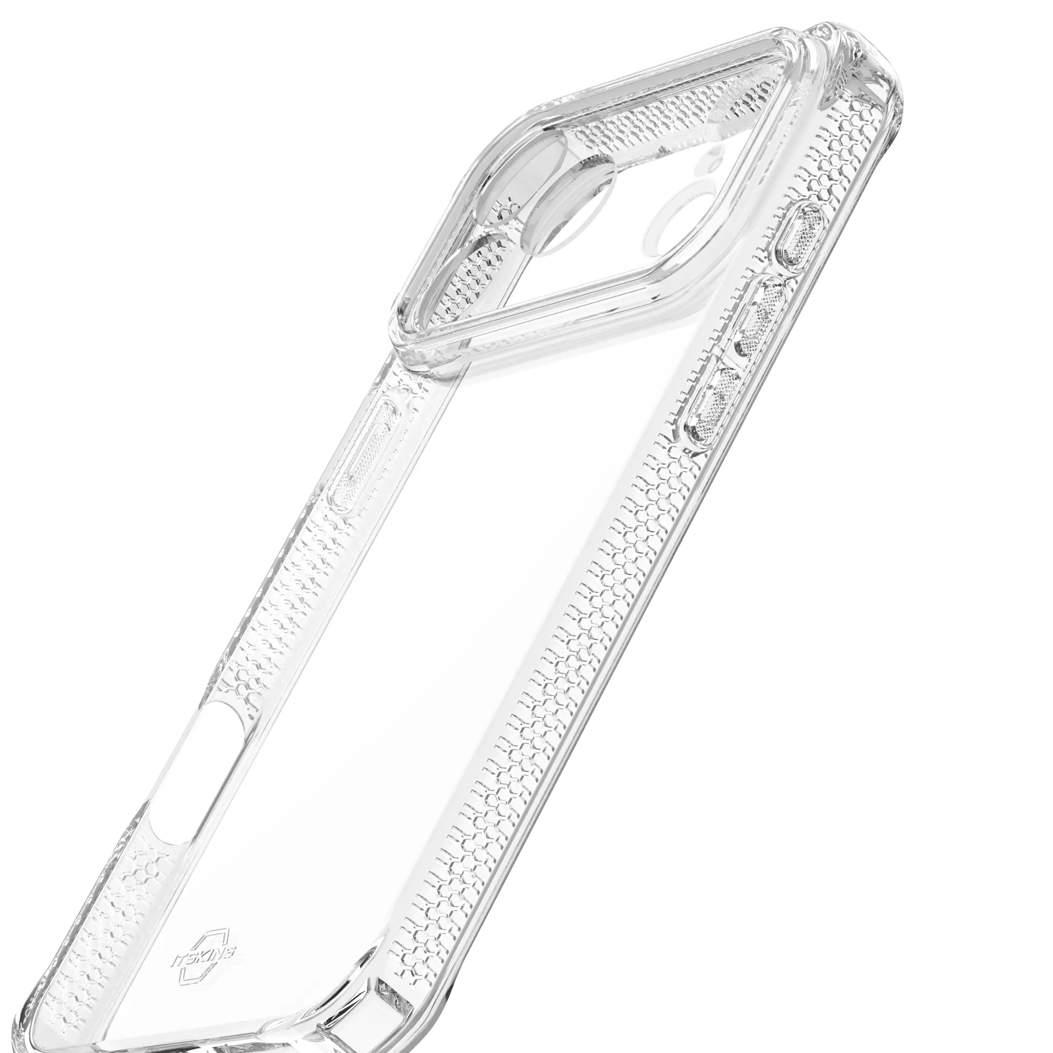 ITSKINS SPECTRUM CLEAR skydd för iPhone 17 Pro®. Transparent