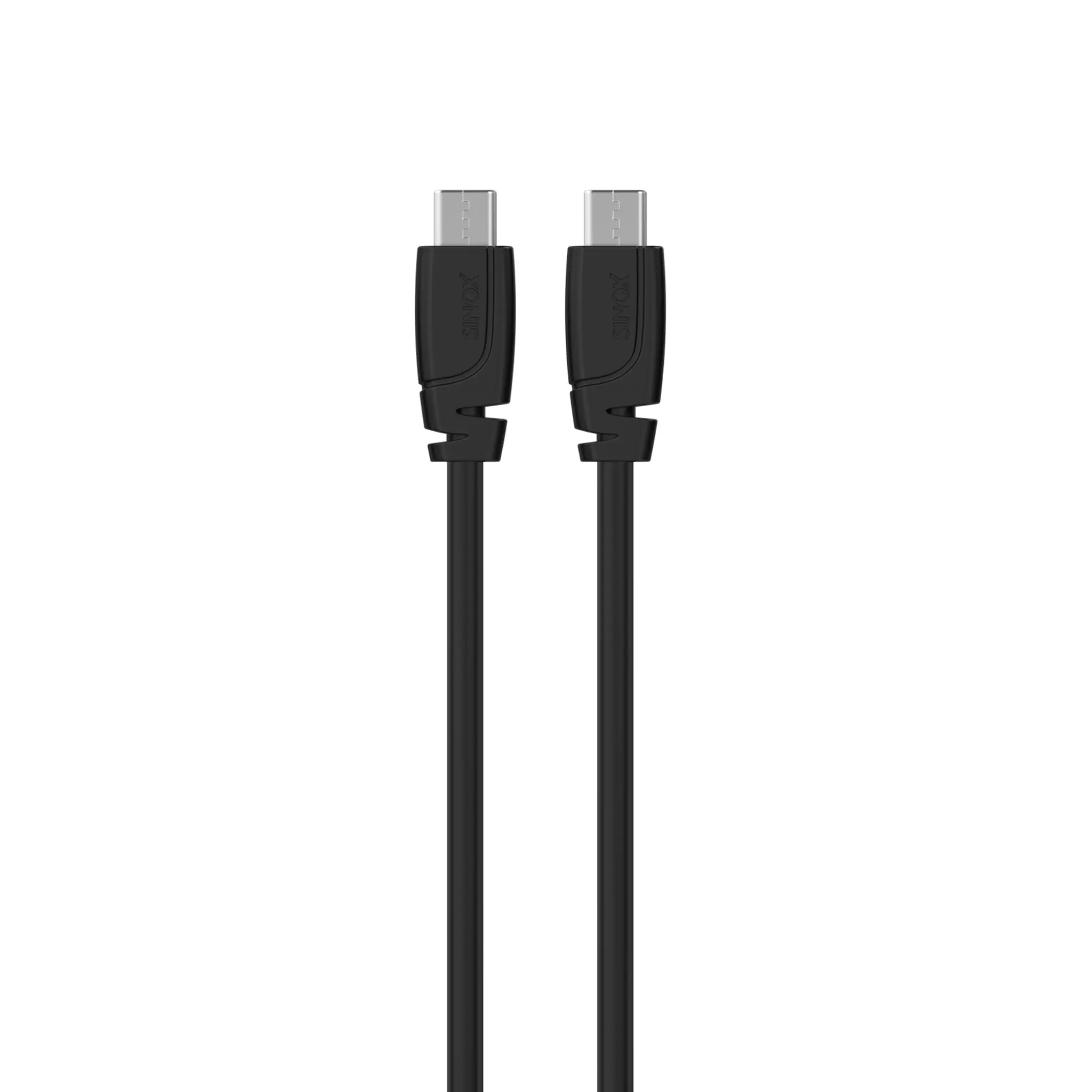 Sinox PRO USB C 3.1 kabel. 2m. Svart