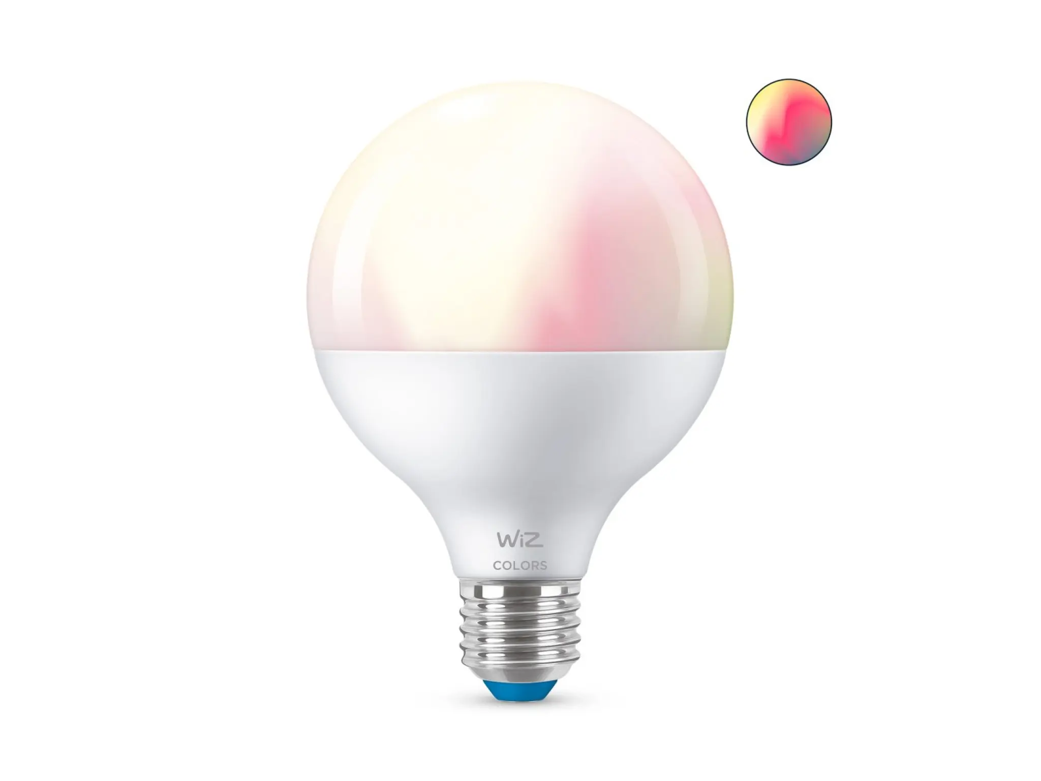 WiZ LED Bulb. E27. White + 16 mm colours