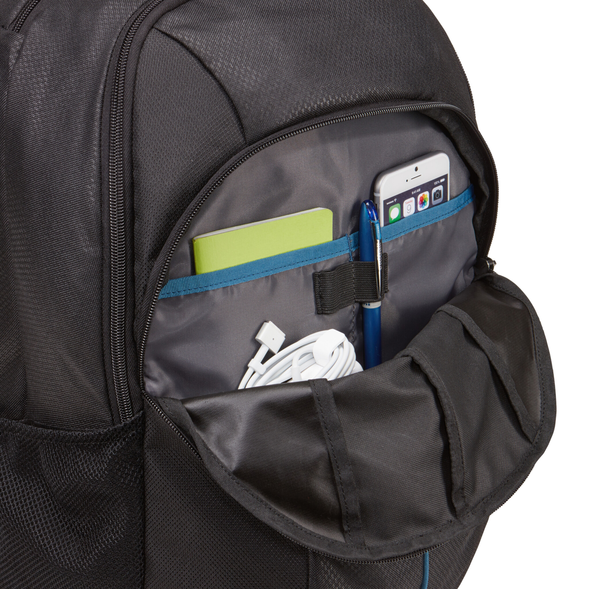 Case Logic Prevailer 17" Backpack. Svart