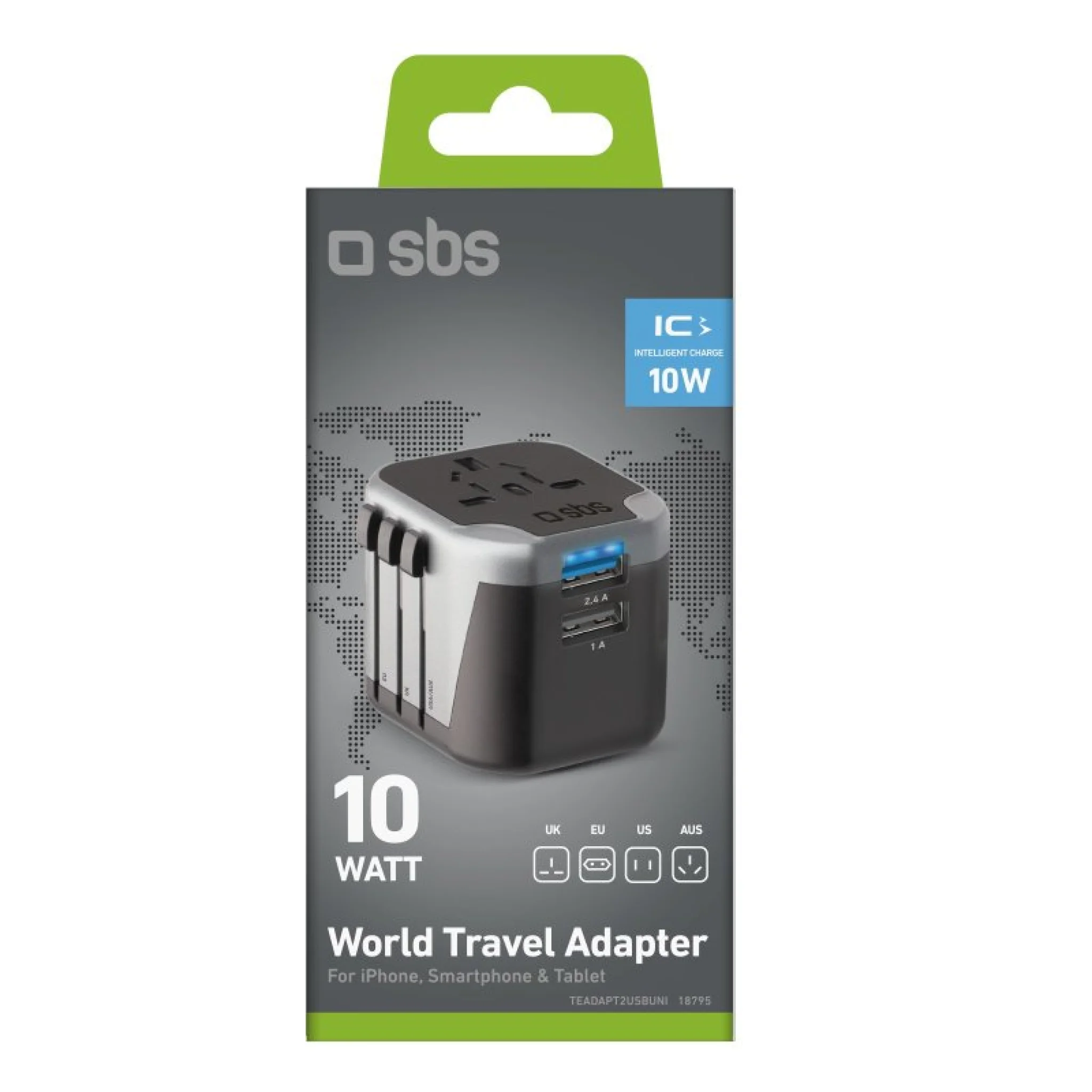 SBS Universal reseadapter 12W