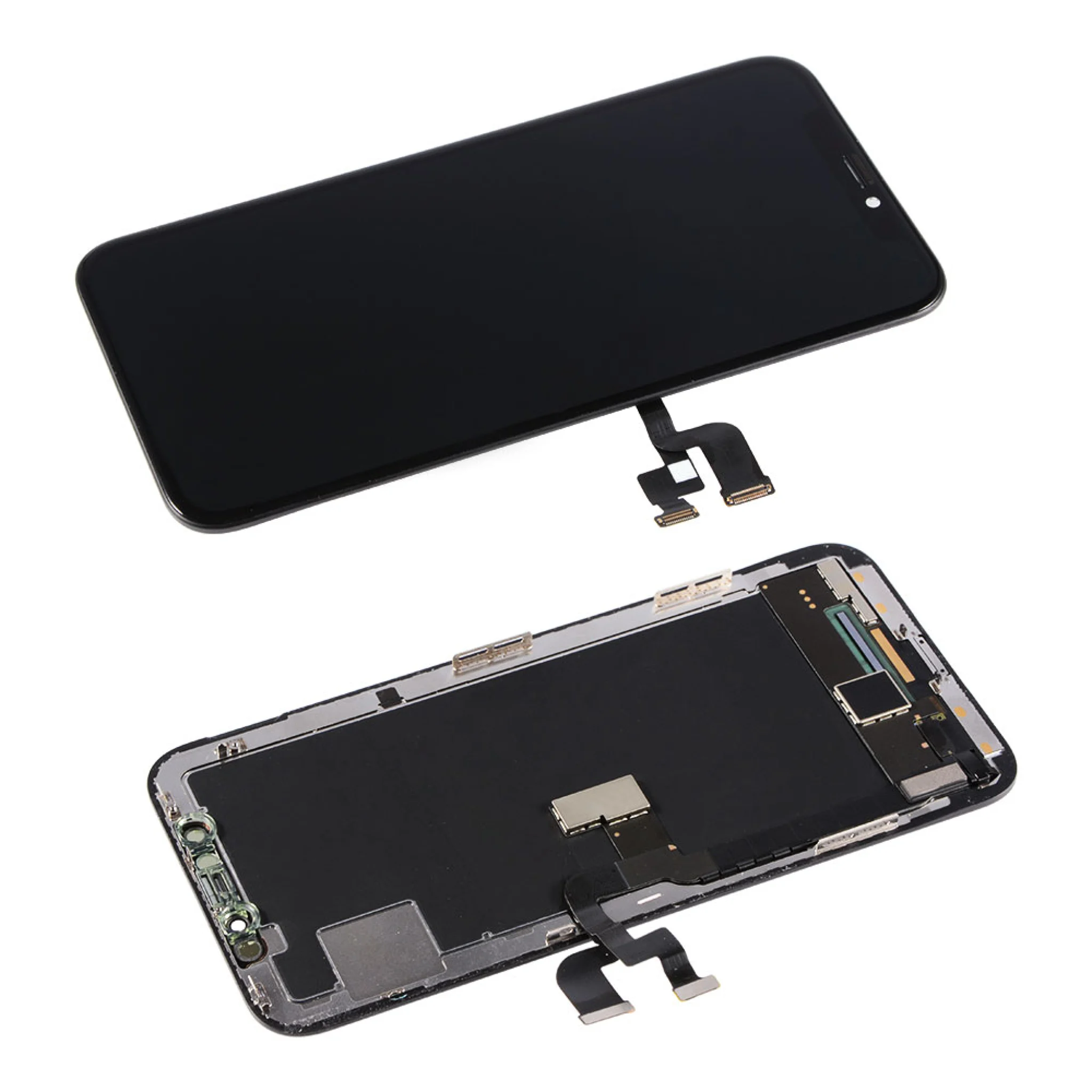 iPhone X skärm svart