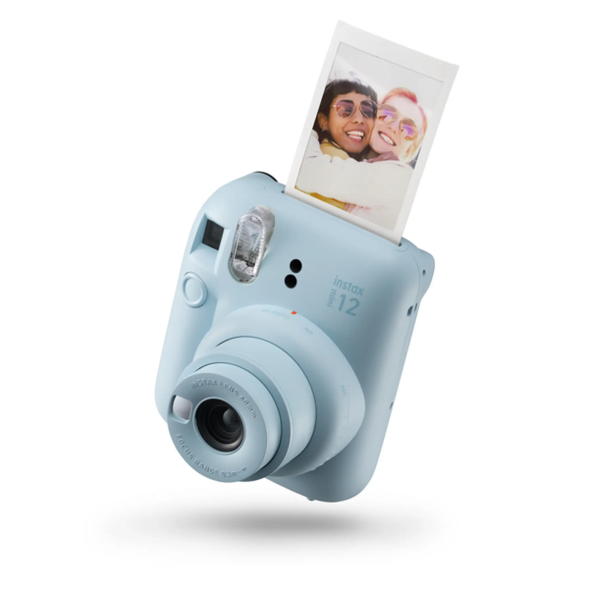 INSTAX Mini 12 kamera. Pastellblå