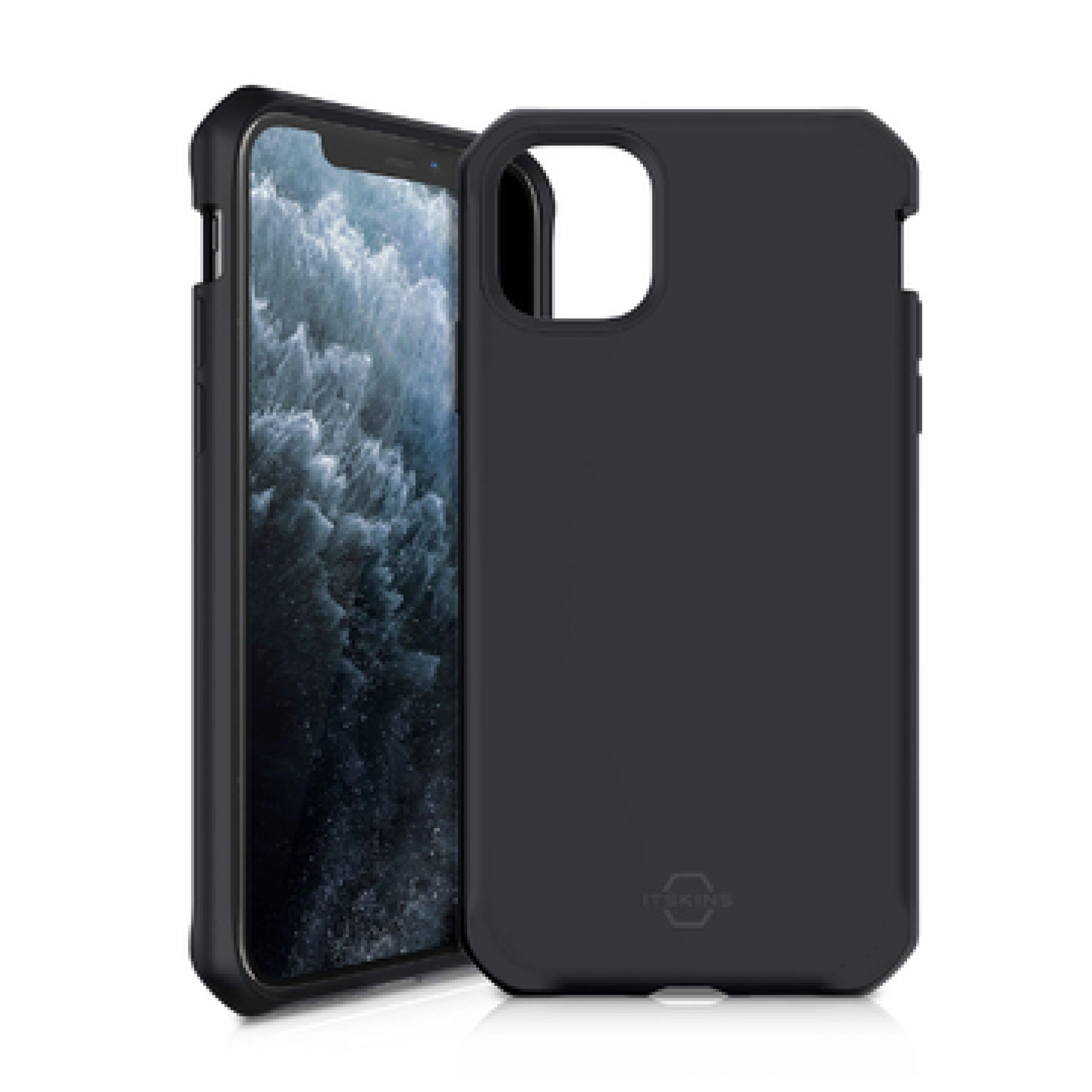 ITSKINS SPECTRUM SILK skal för iPhone 11 Pro Max / XS Max®. Svart