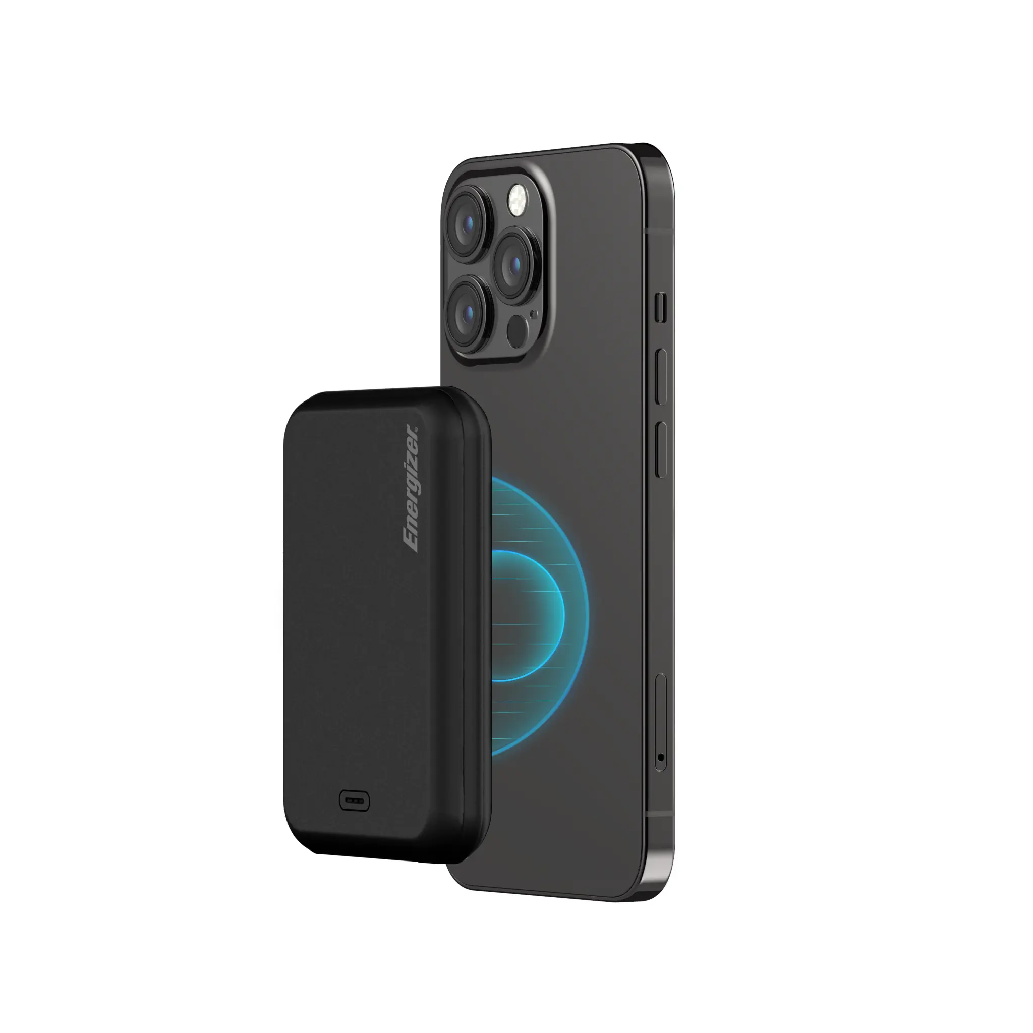 Energizer 15W Magnetisk Trådlös Power Bank. Svart