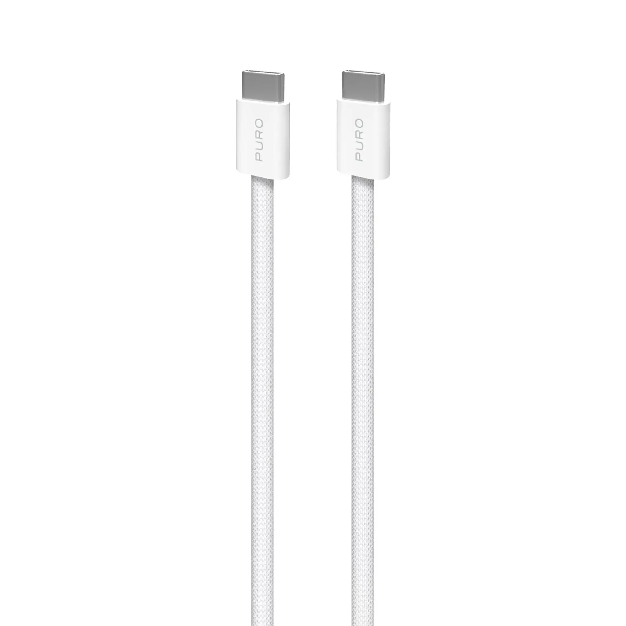 PURO Fabrik 2.0 60W USB-C till USB-C laddnings- och synkkabel 1,5 m