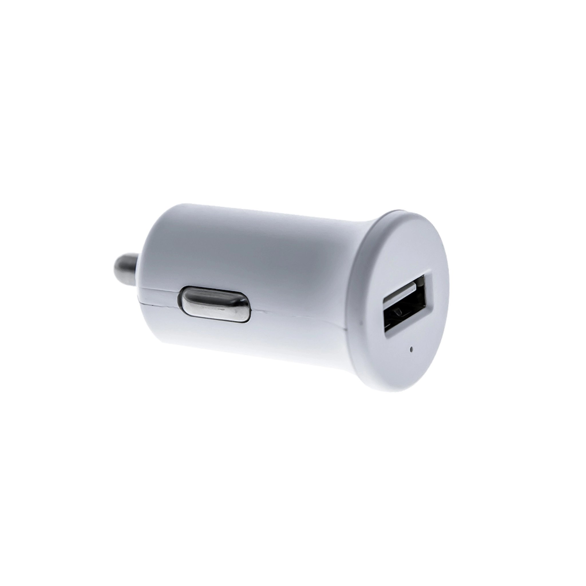Sinox 12V USB A billaddare. 1,0A. Vit