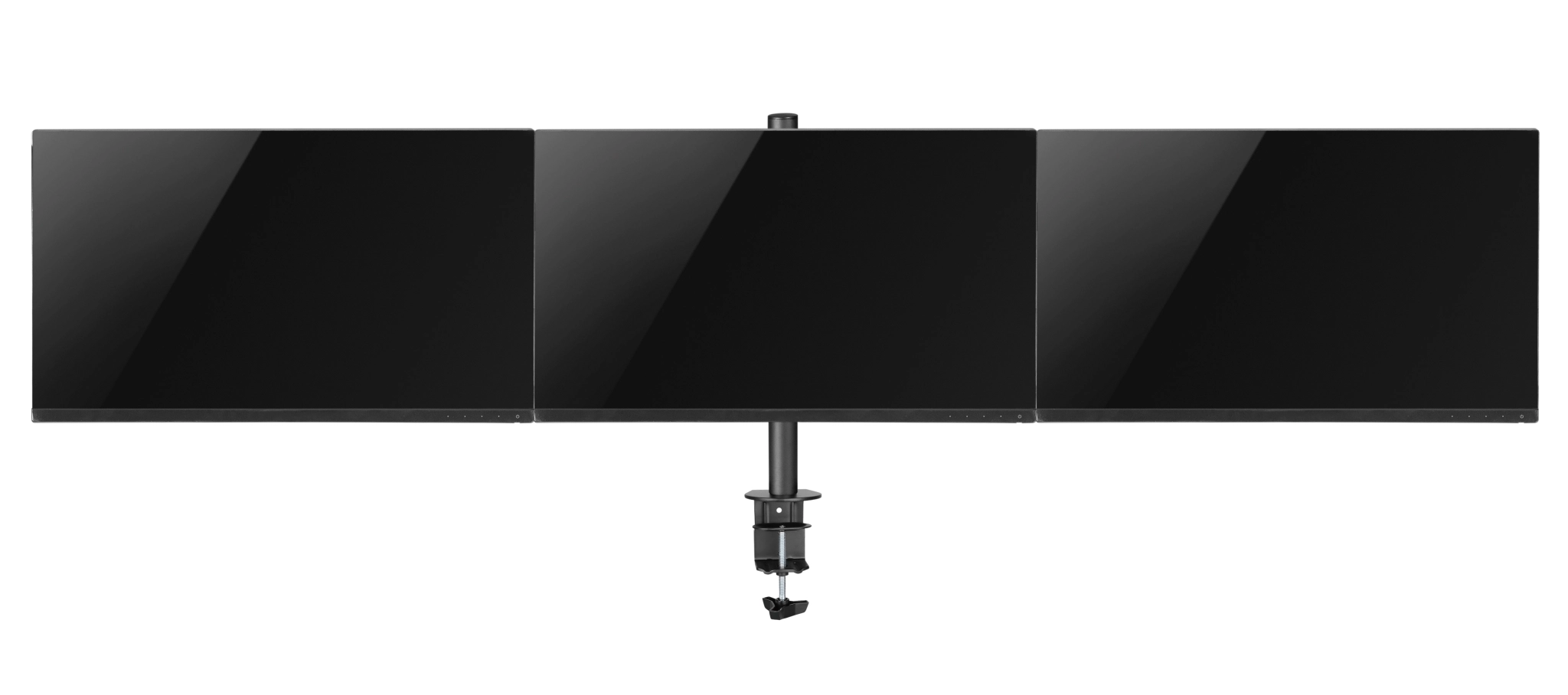 Sinox Office skärmstativ för 3 skärmar. Upp till 27". Svart