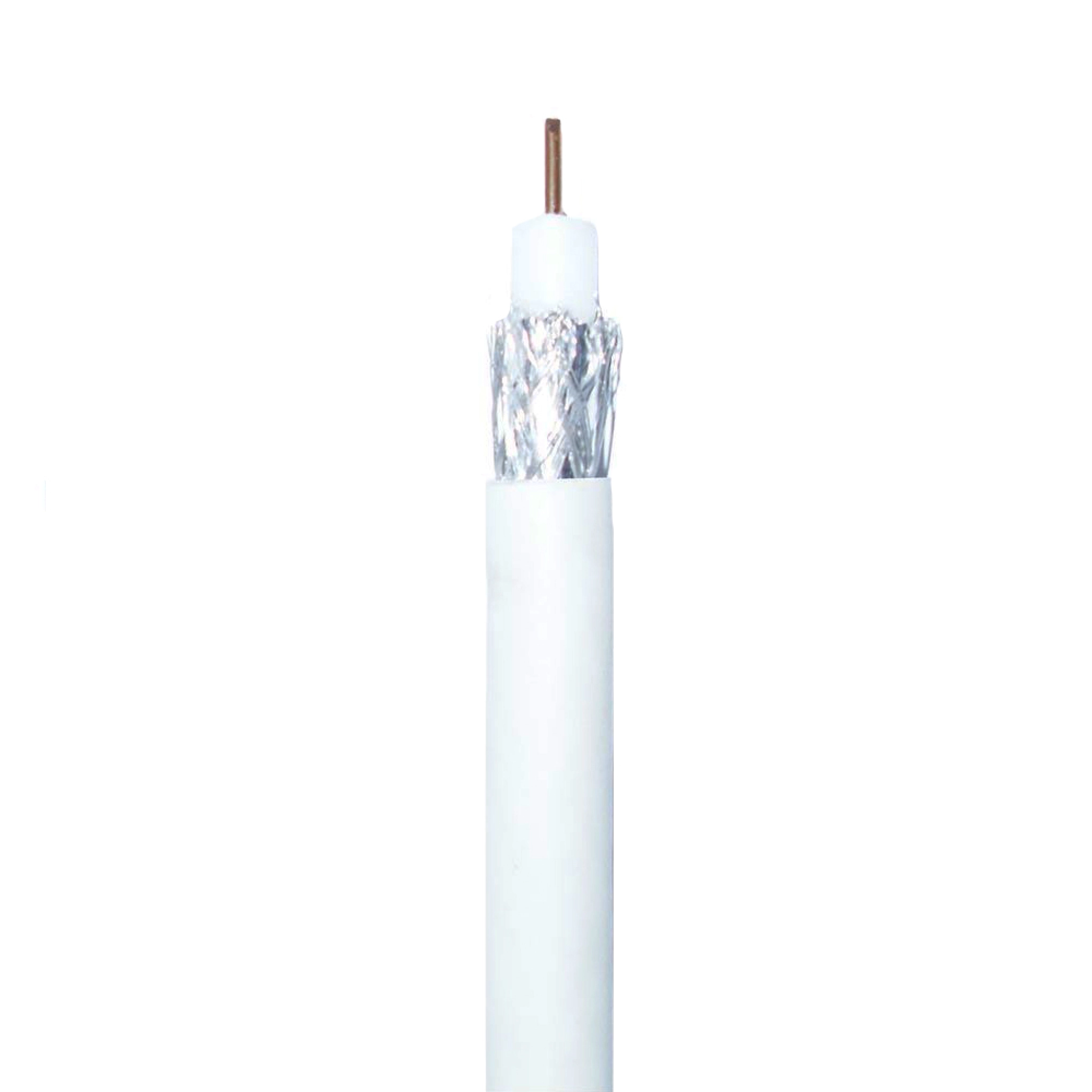 Sinox One antennkabel. 25m. Vit. Yousee & Stofa godkänd