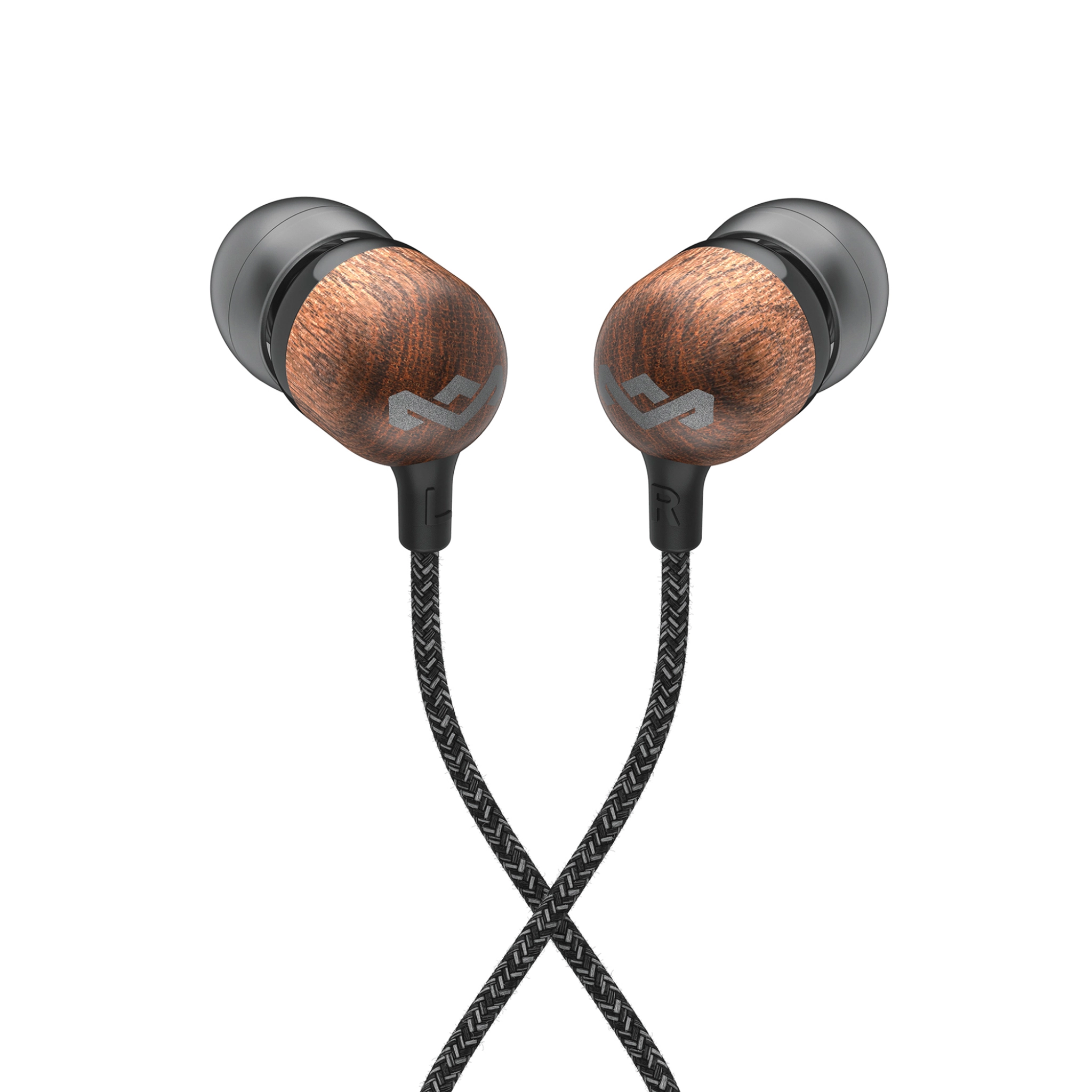 Marley Smile Jamaica USB-C öronsnäckor. Svart