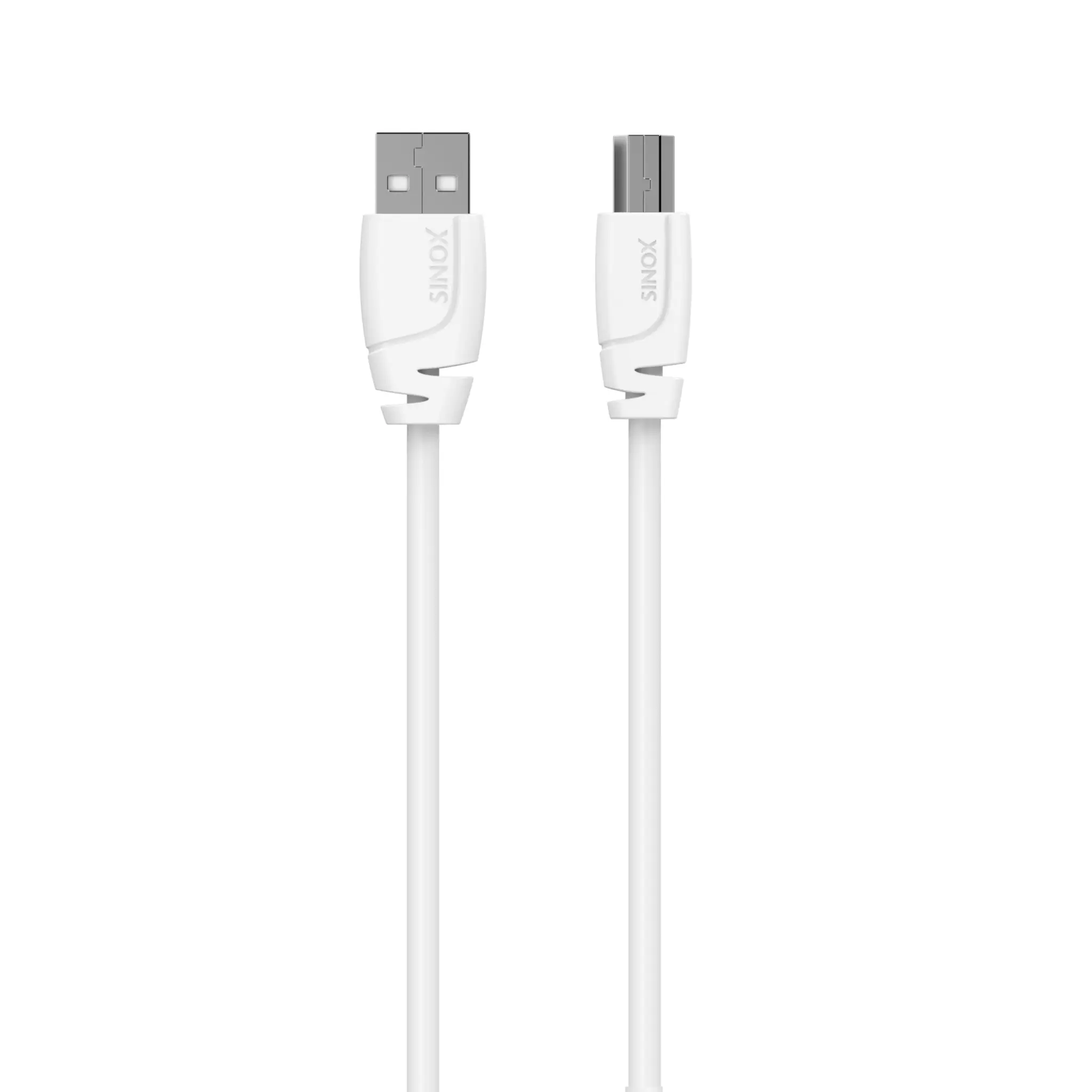Sinox USB 2.0 Kabel 1,8m. Vit