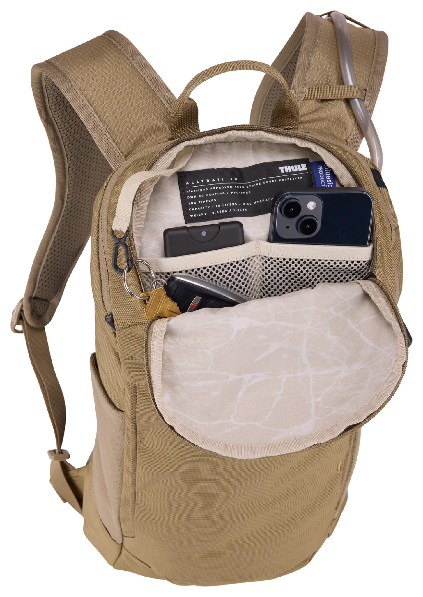 Thule AllTrail Hydration Backpack 10L. Faded Khaki