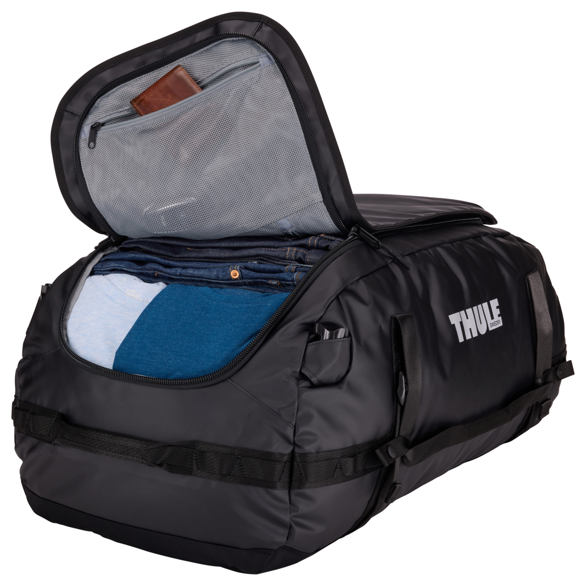 Thule Chasm Duffel 90L. Svart 