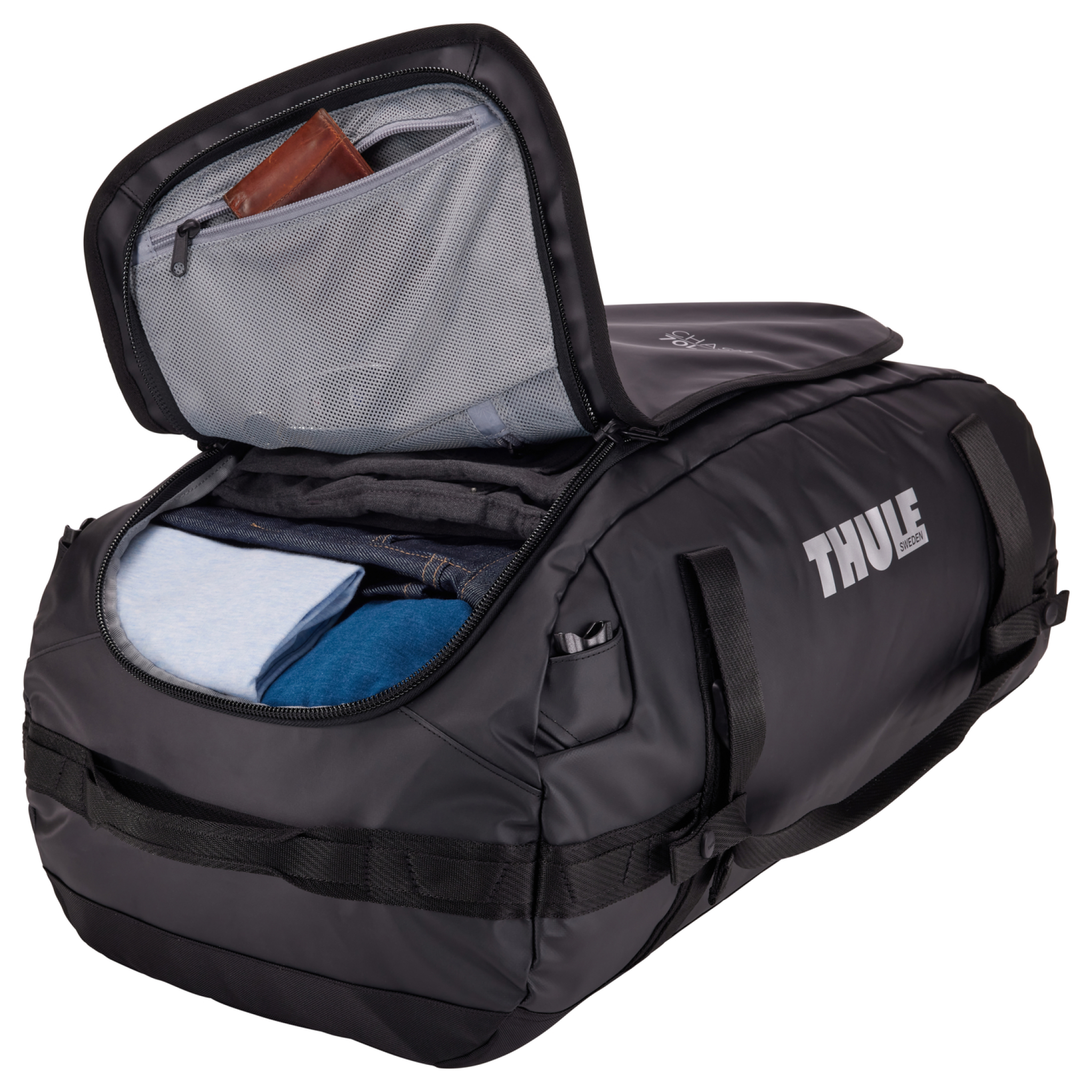 Thule Chasm Duffel 70L. Svart 