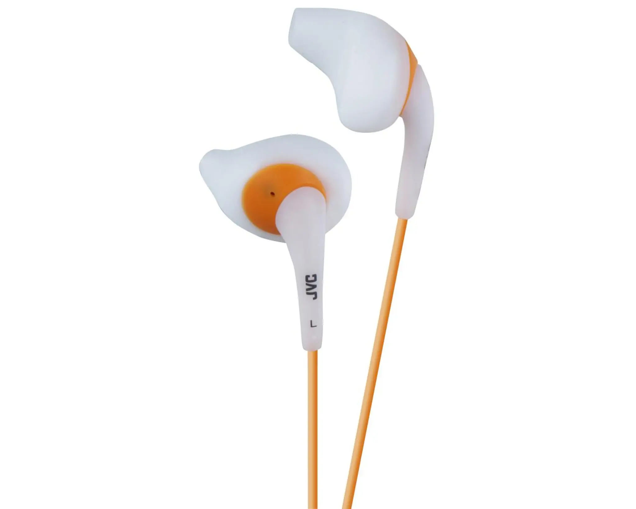 JVC in-ear Gumy sporthörlurar. Vit