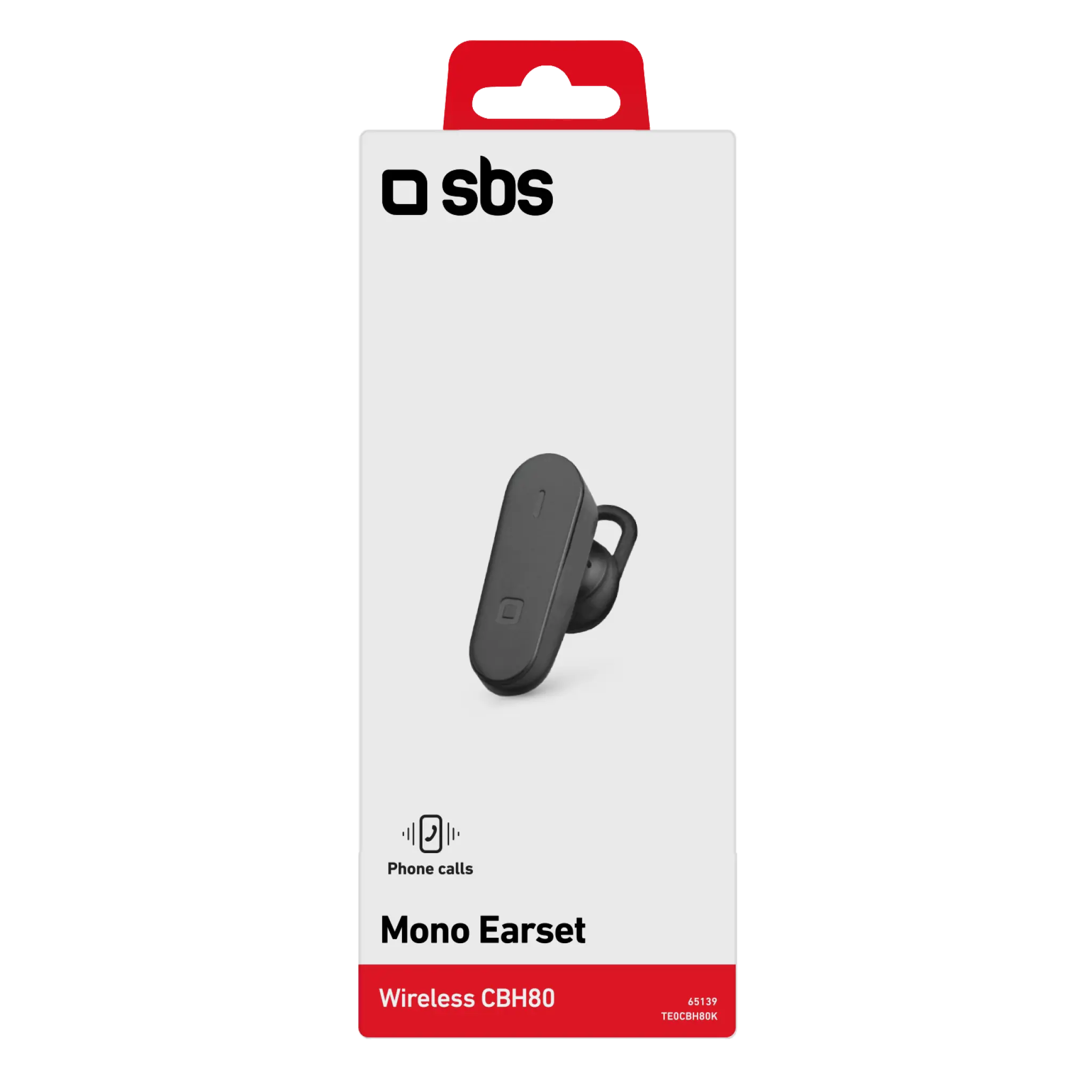 SBS Bluetooth Headset v4.2 + EDR. Svart