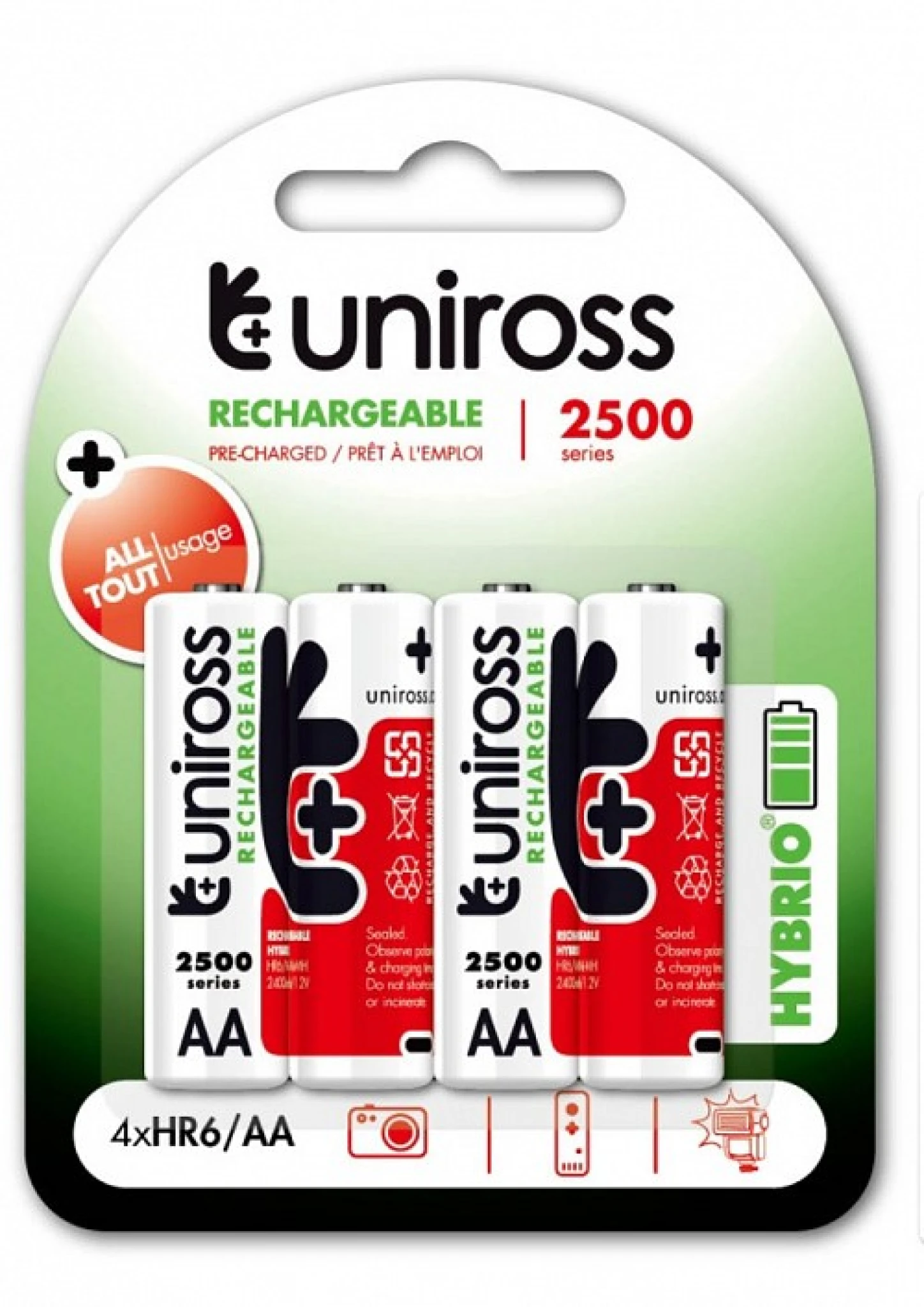 Uniross AA 2500 NiMh