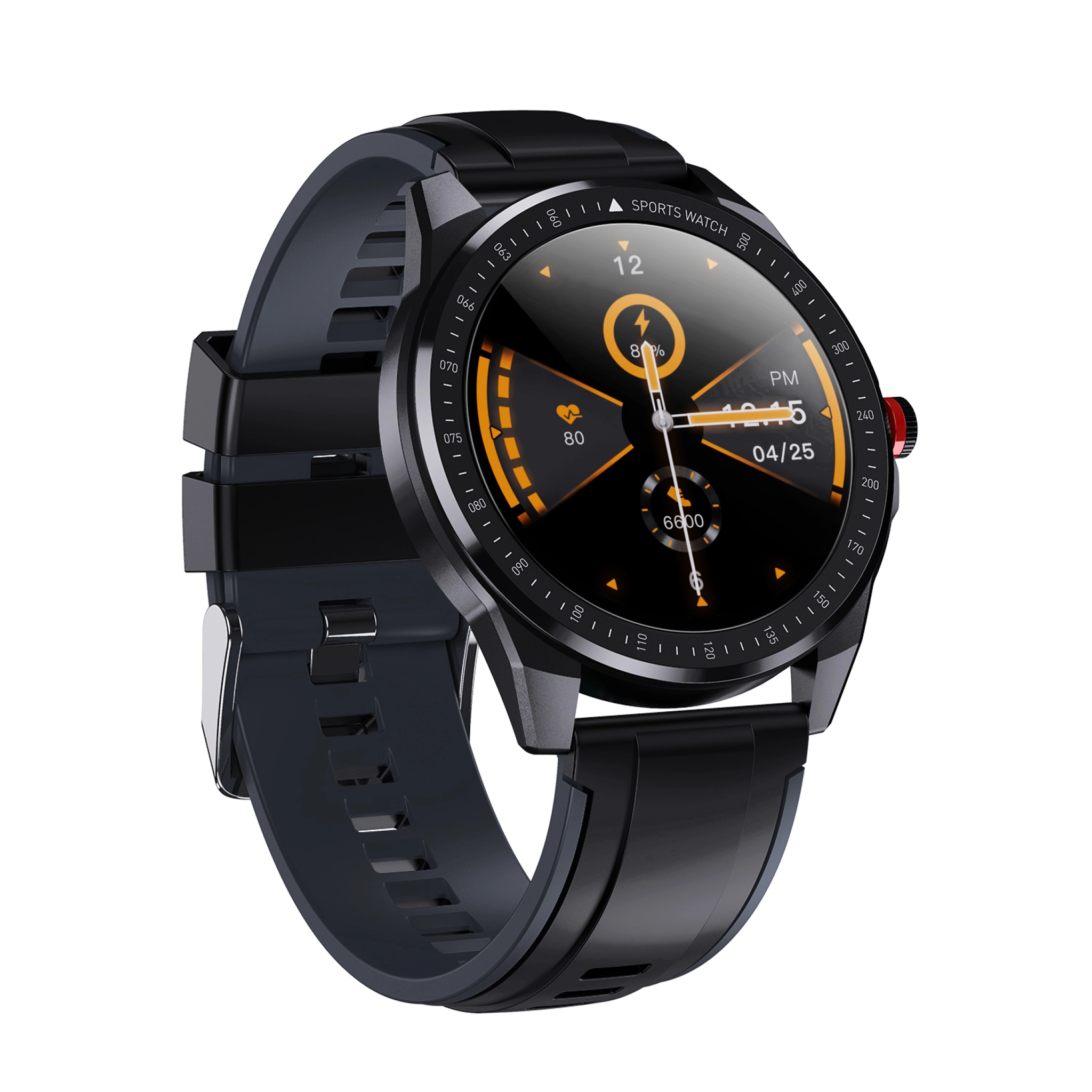 Sinox Lifestyle SPORT smartwatch. Svart