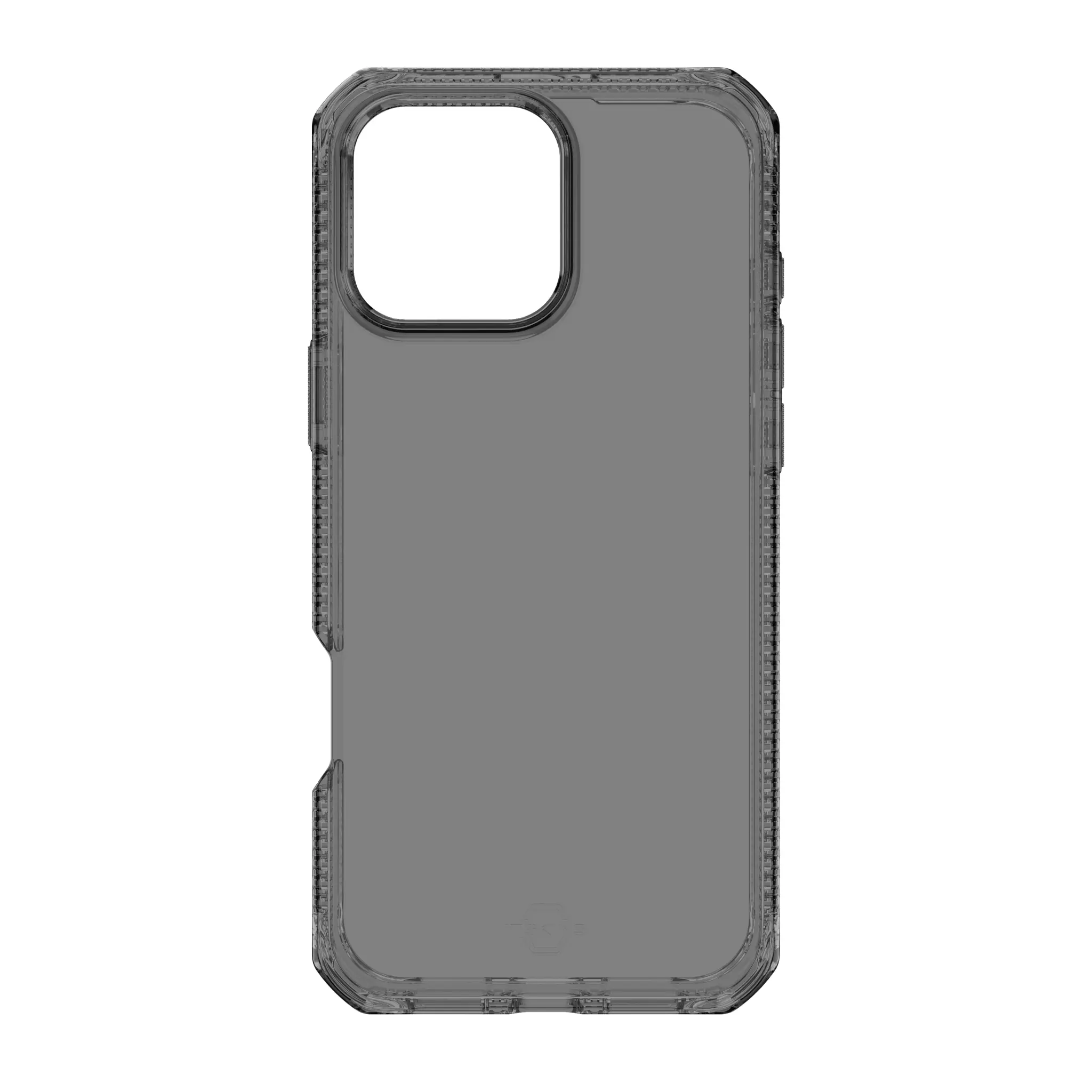 ITSKINS SPECTRUM CLEAR-skydd för iPhone 16 Pro Max®. Rök