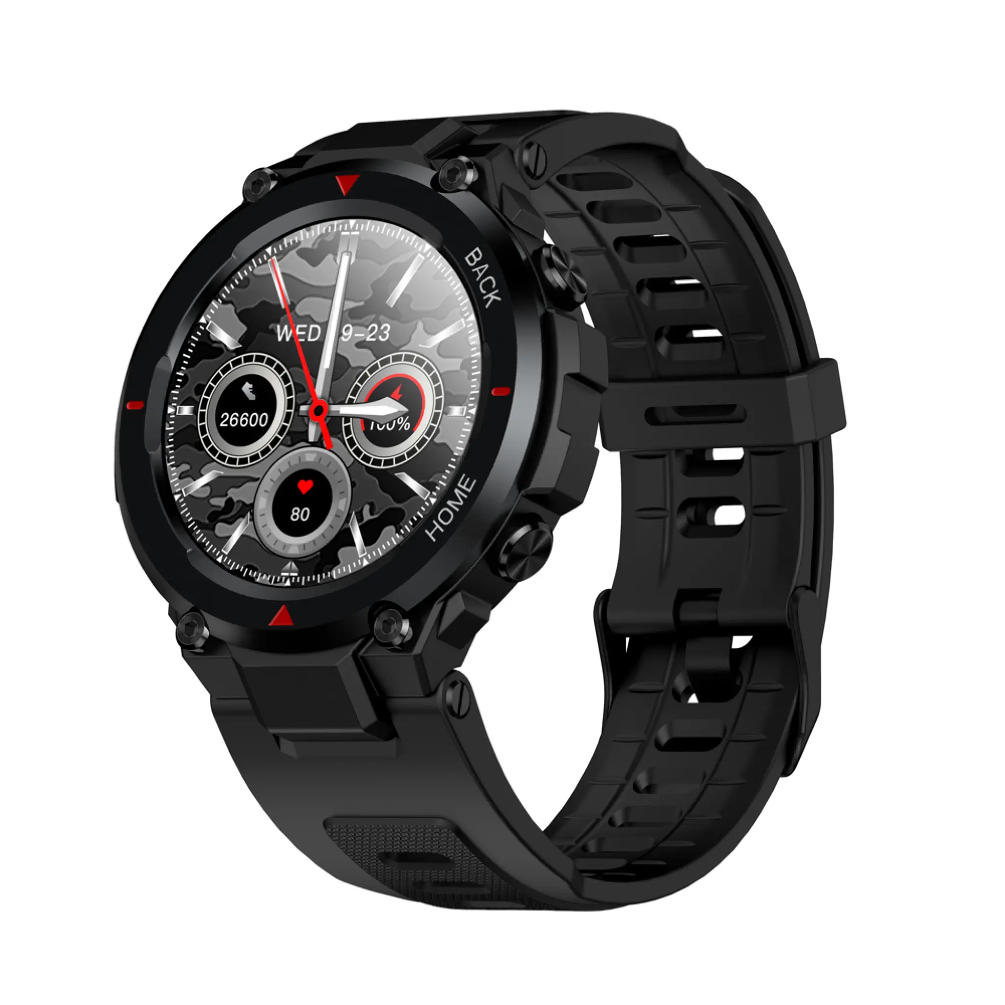 Sinox Lifestyle XTRM smartwatch. Svart