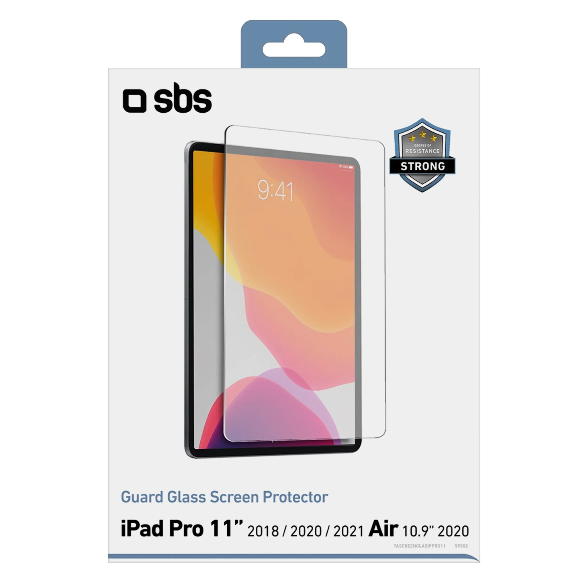 SBS skyddsglas för iPad Pro 11" 2018/2020/2021 / Air 10.9" 2020 / Air 2022®