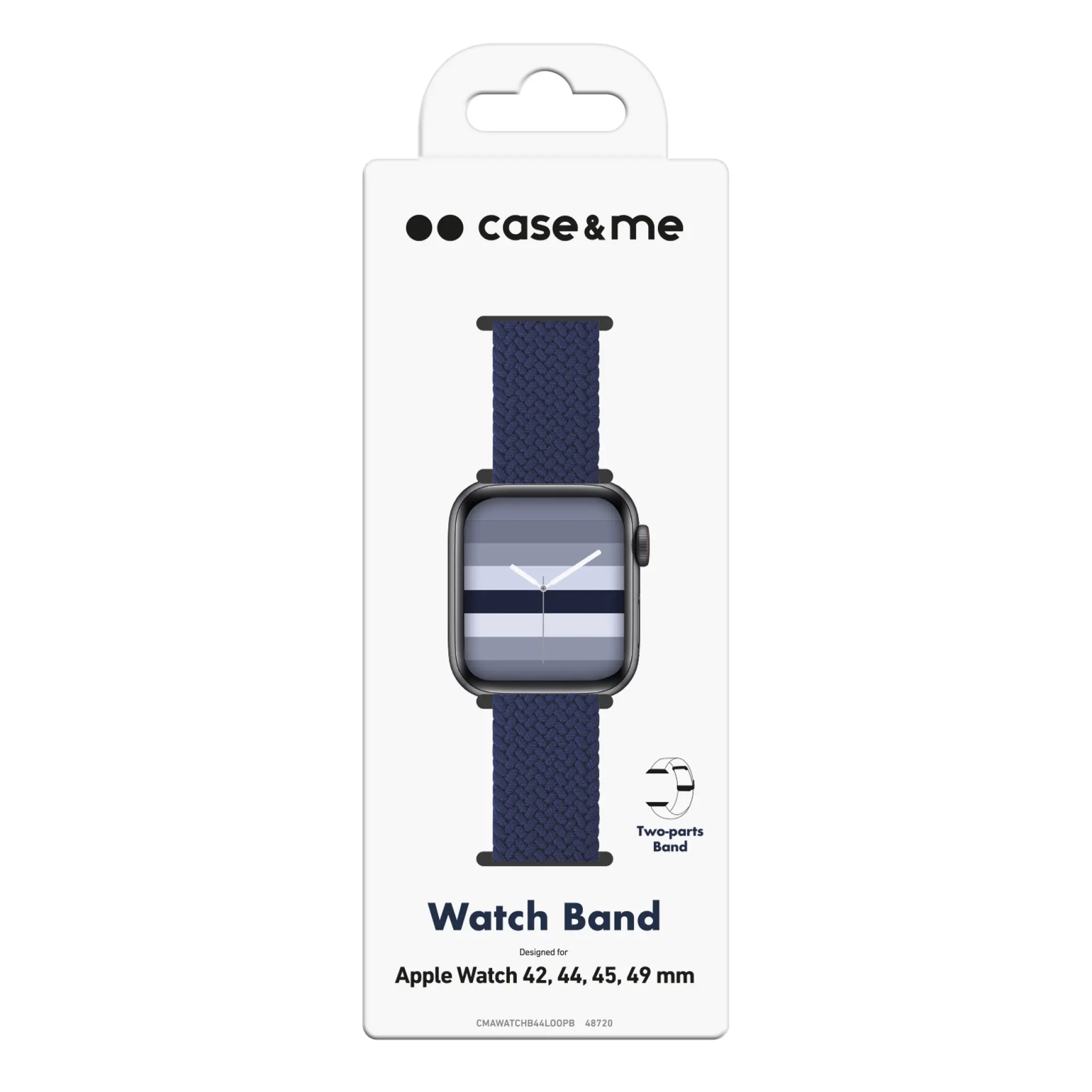 SBS Loop armband för Apple Watch 42/44/45/49mm. Blå