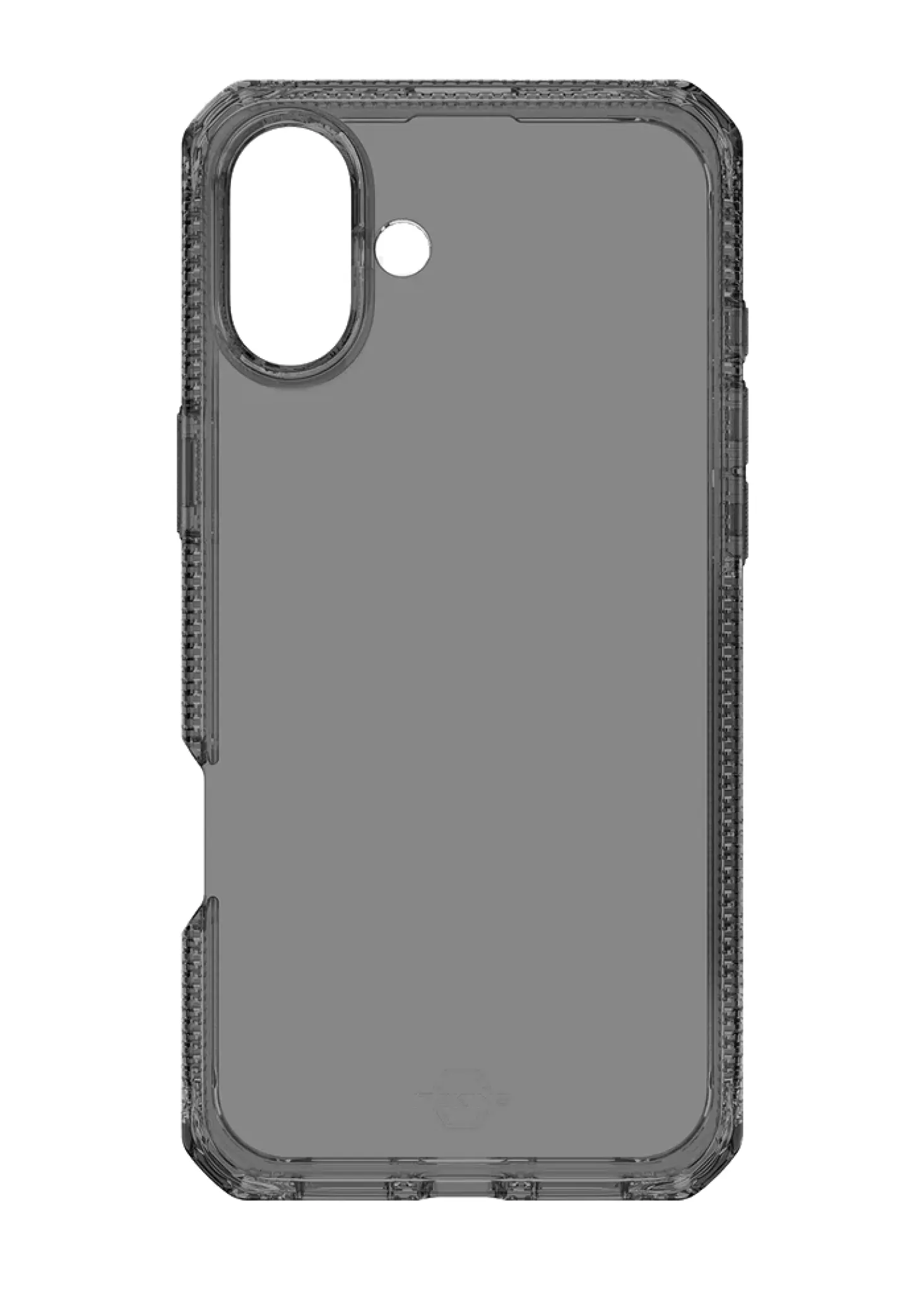 ITSKINS SPECTRUM CLEAR skal för iPhone 16®. Rök