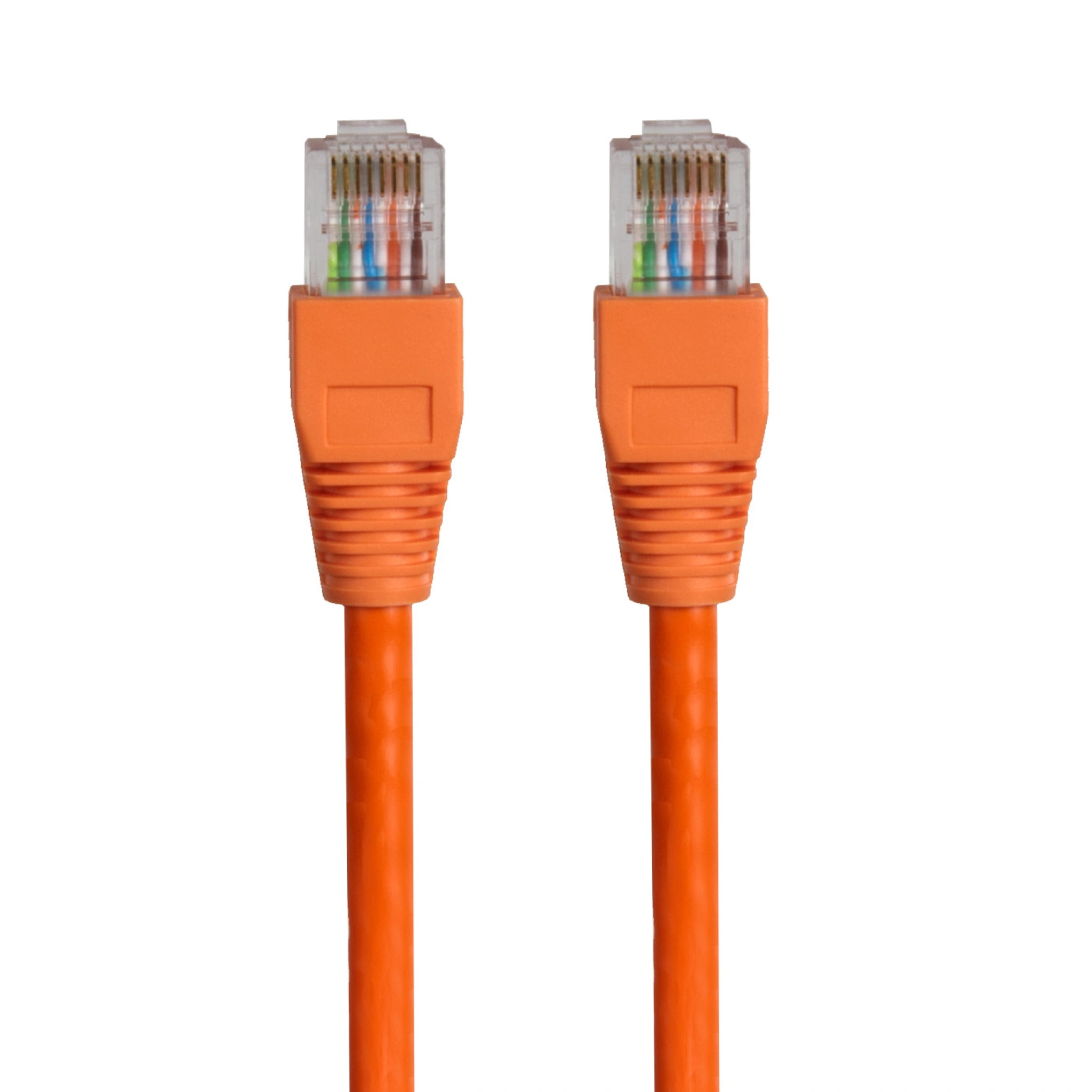 Connectech Cat5e nätverkskabel Cross. Orange