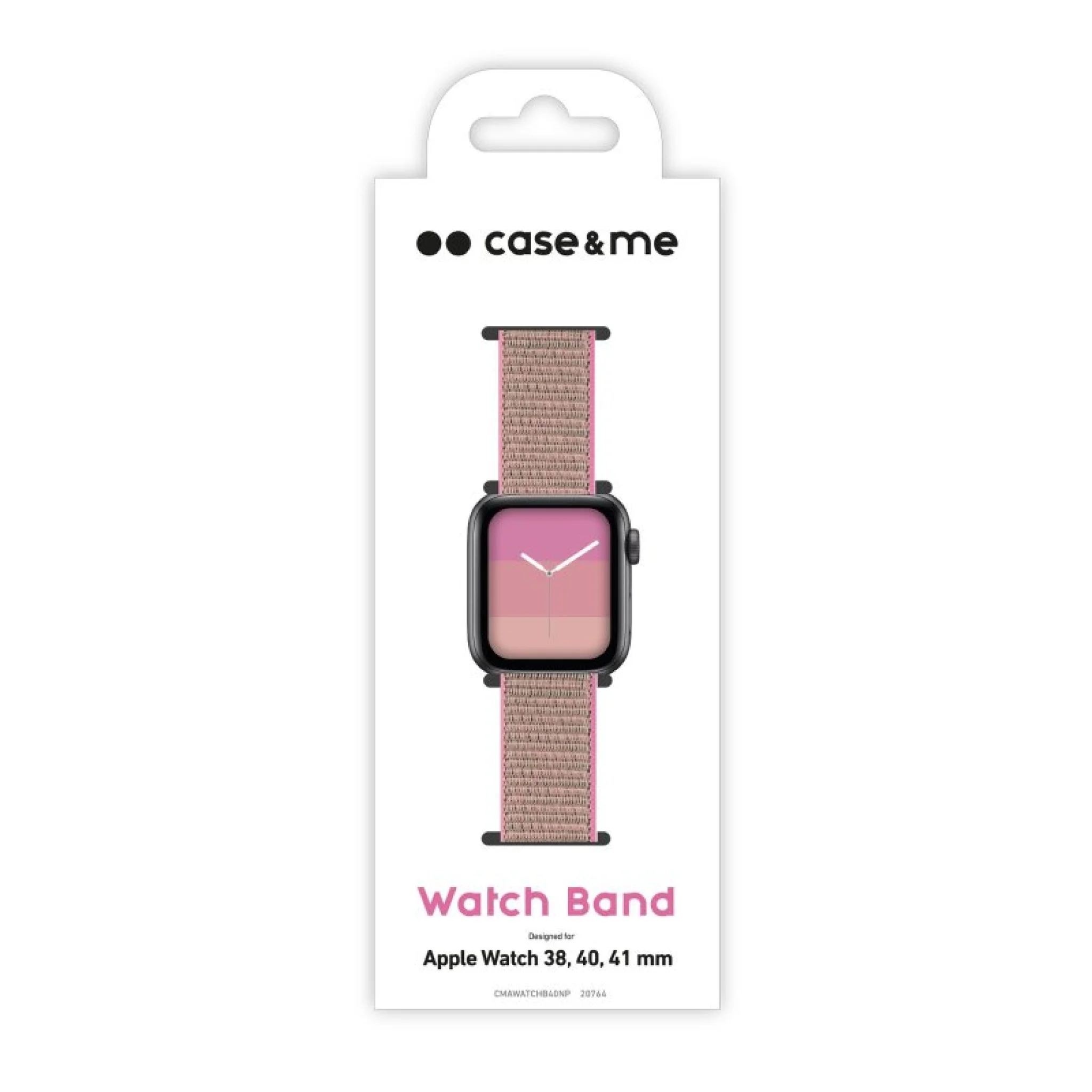 SBS armband för Apple Watch®. 38/40/41 mm. Rosa