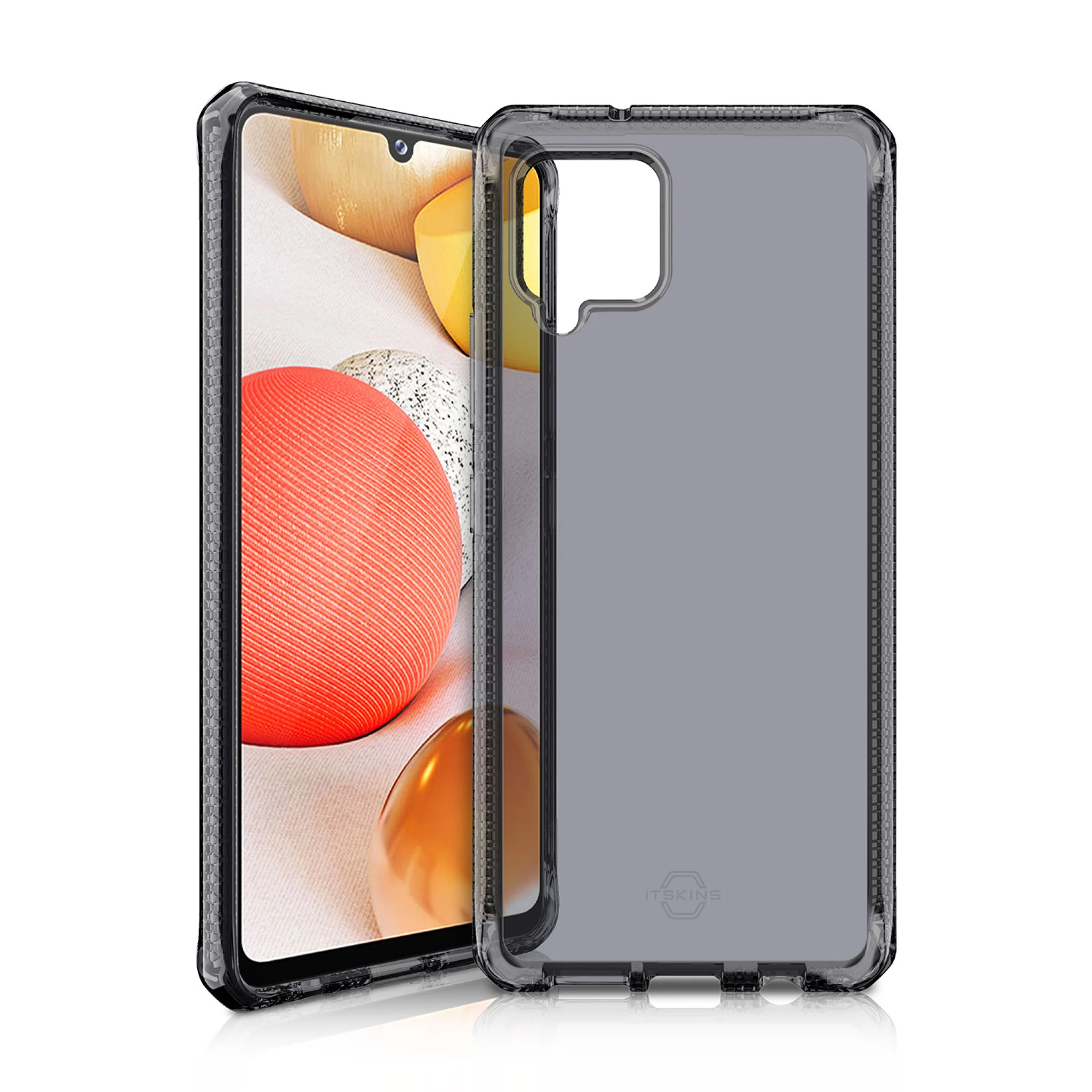 ITSKINS SPECTRUM CLEAR skal för Samsung Galaxy A42®. Smoke