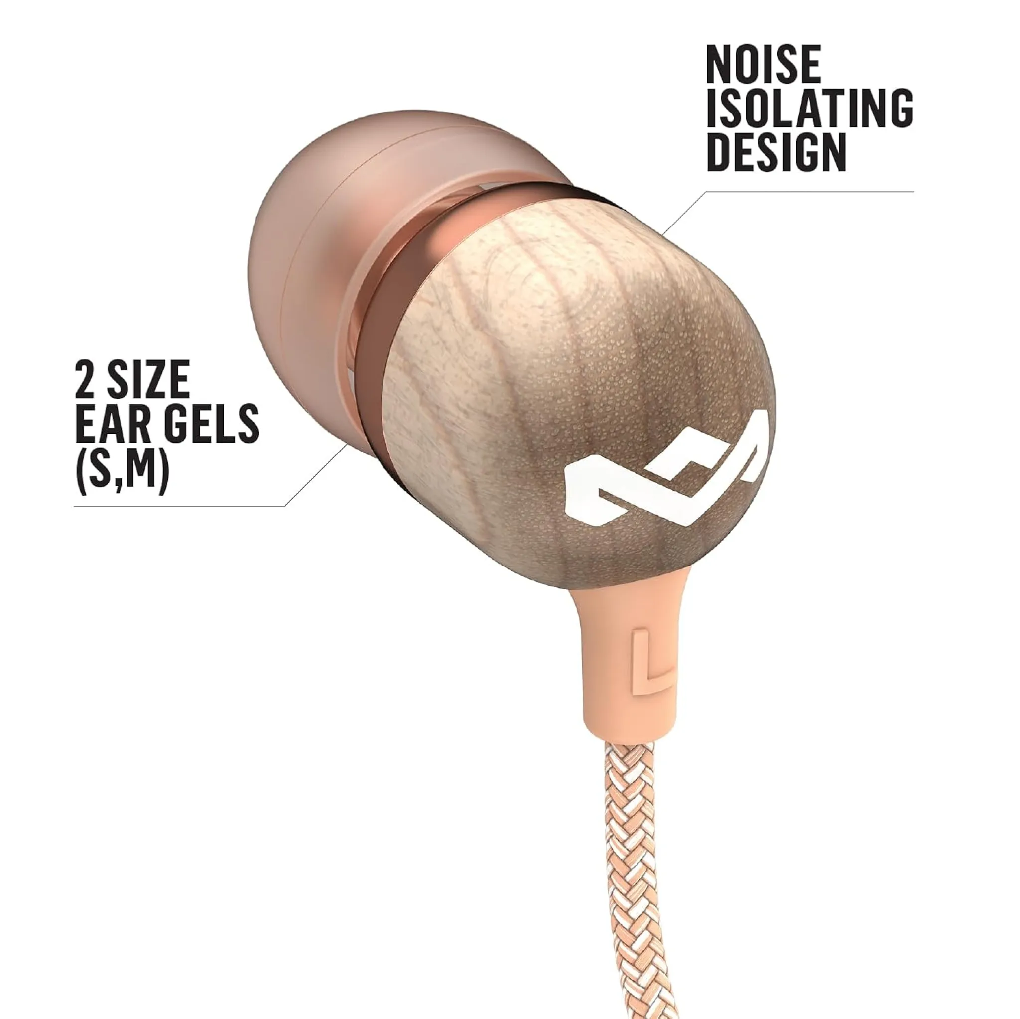 Marley Smile Jamaica In-Ear hörlurar. Koppar