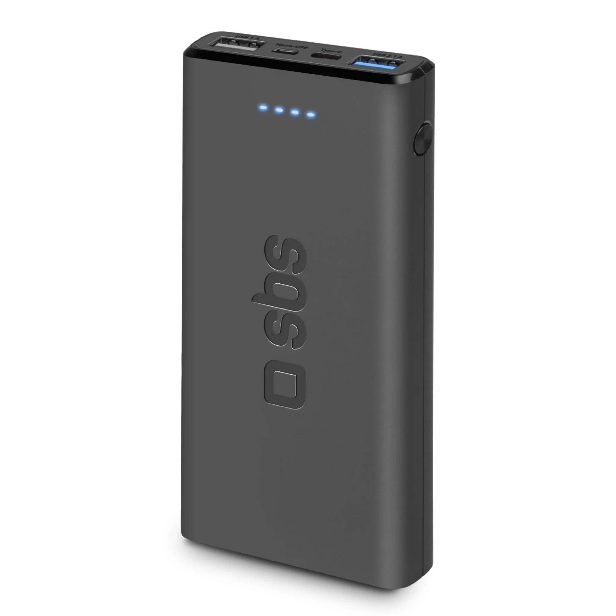 SBS Powerbank 10.000 mAh. Svart