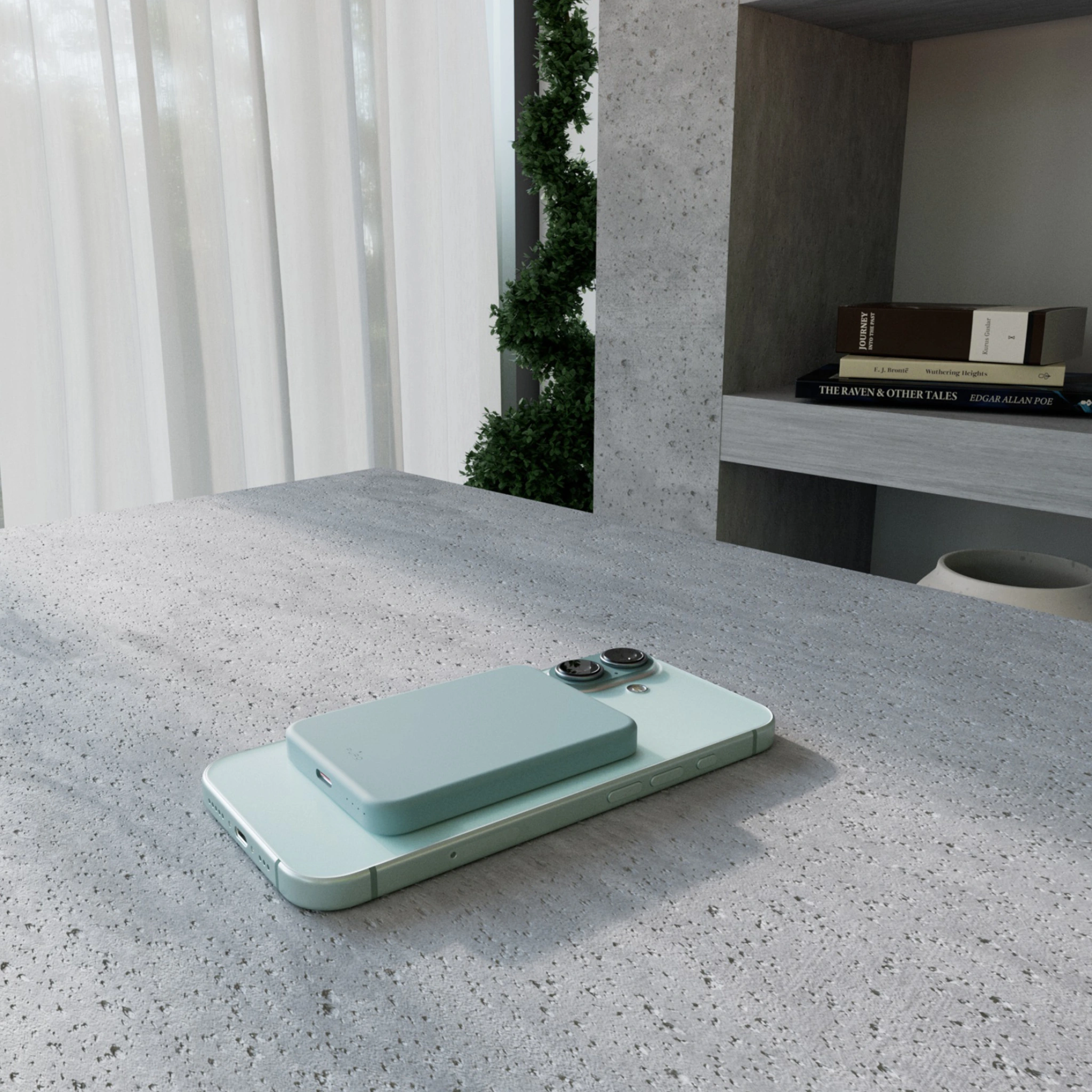 PURO Power Bank Wireless "Mini Power Mag" 4200 mAh för iPhone