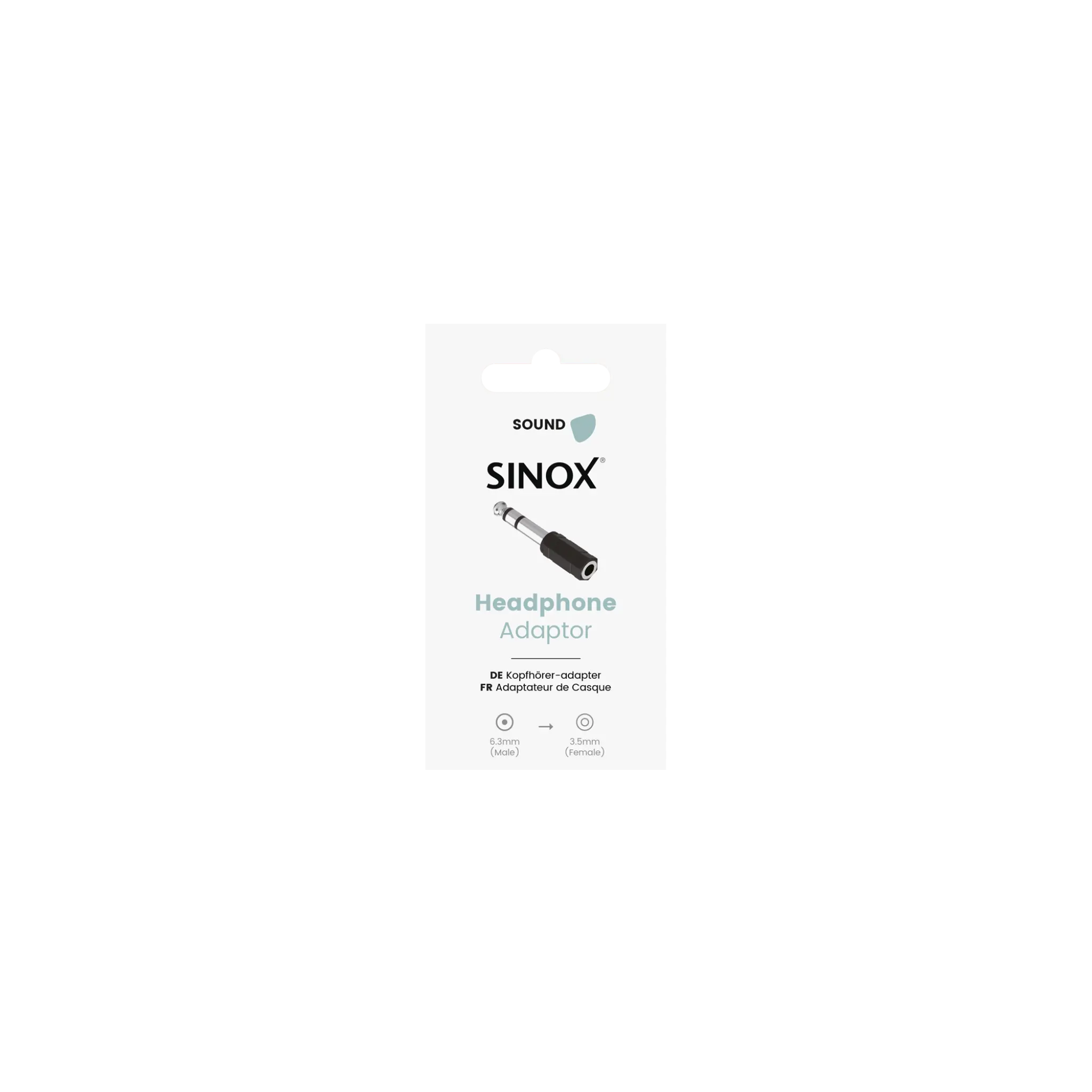 Sinox stereo 3,5mm adapter