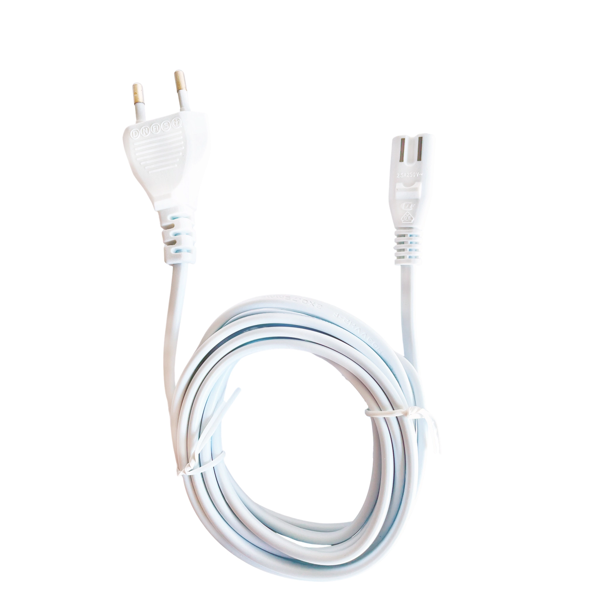 Sinox One 8-siffrig kabel. 1.8m. Vit