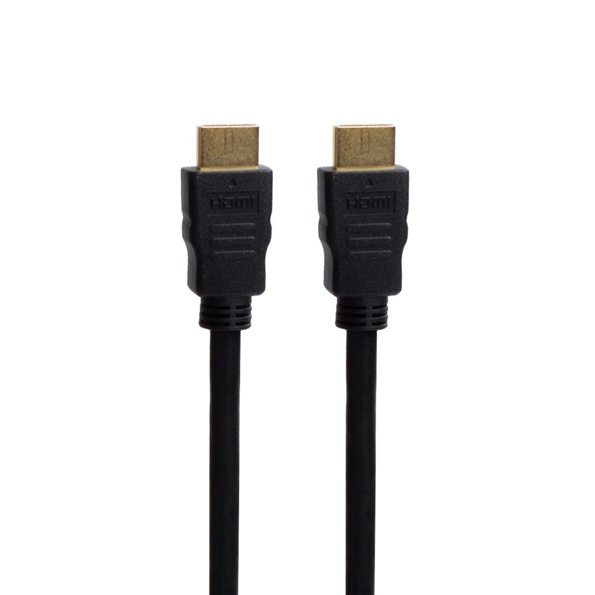 Connectech HDMI™ High Speed+Ethernet. 0,7m. Svart