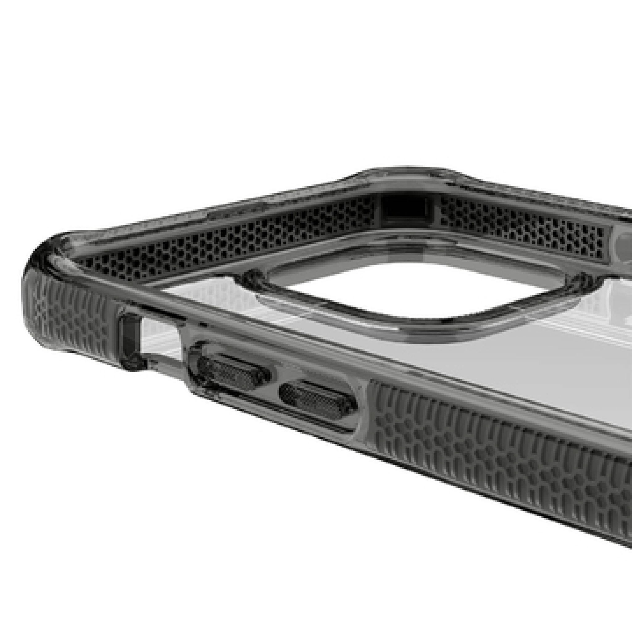 ITSKINS SUPREME CLEAR skal för iPhone 13 Pro®. Smoke och transparent