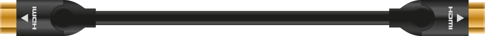 Sinox SHD HDMI kabel 4K60HZ+E. 1m. Svart