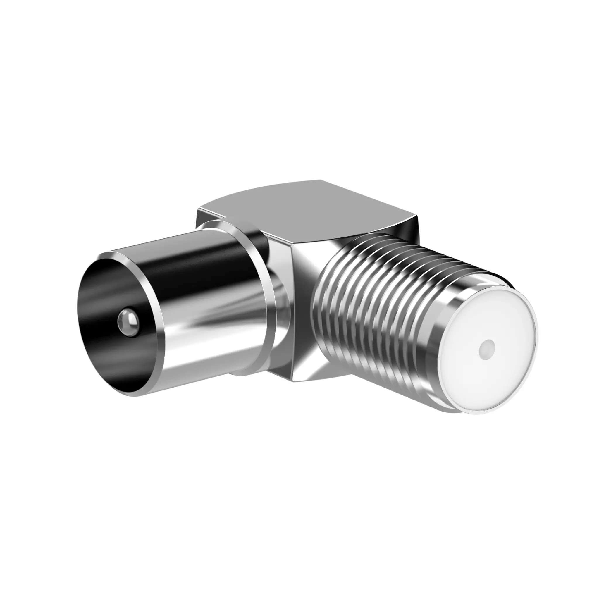 Sinox vinklad hane F-Kontakt